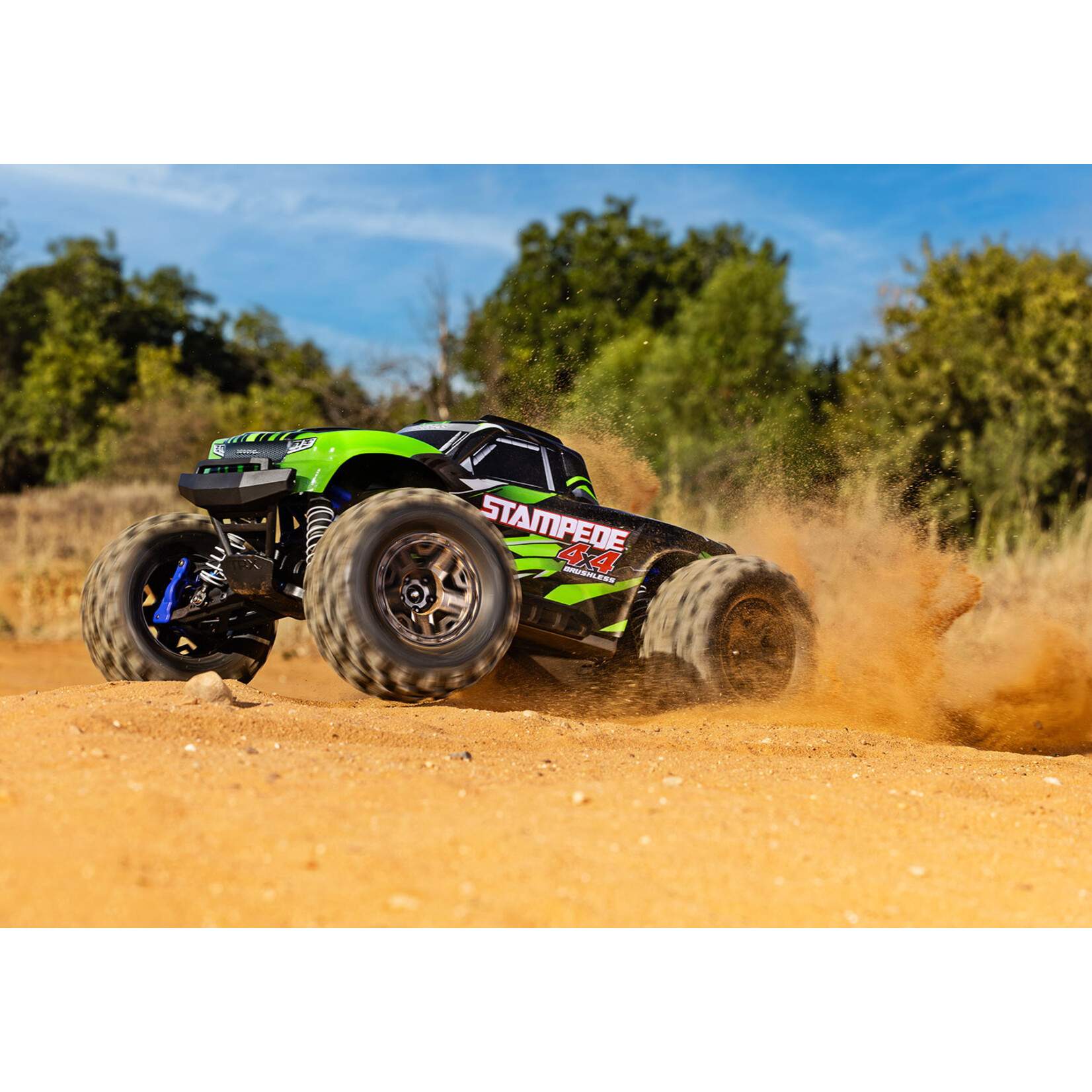 Traxxas 1/10 Stampede 4x4 BL-2S - Green