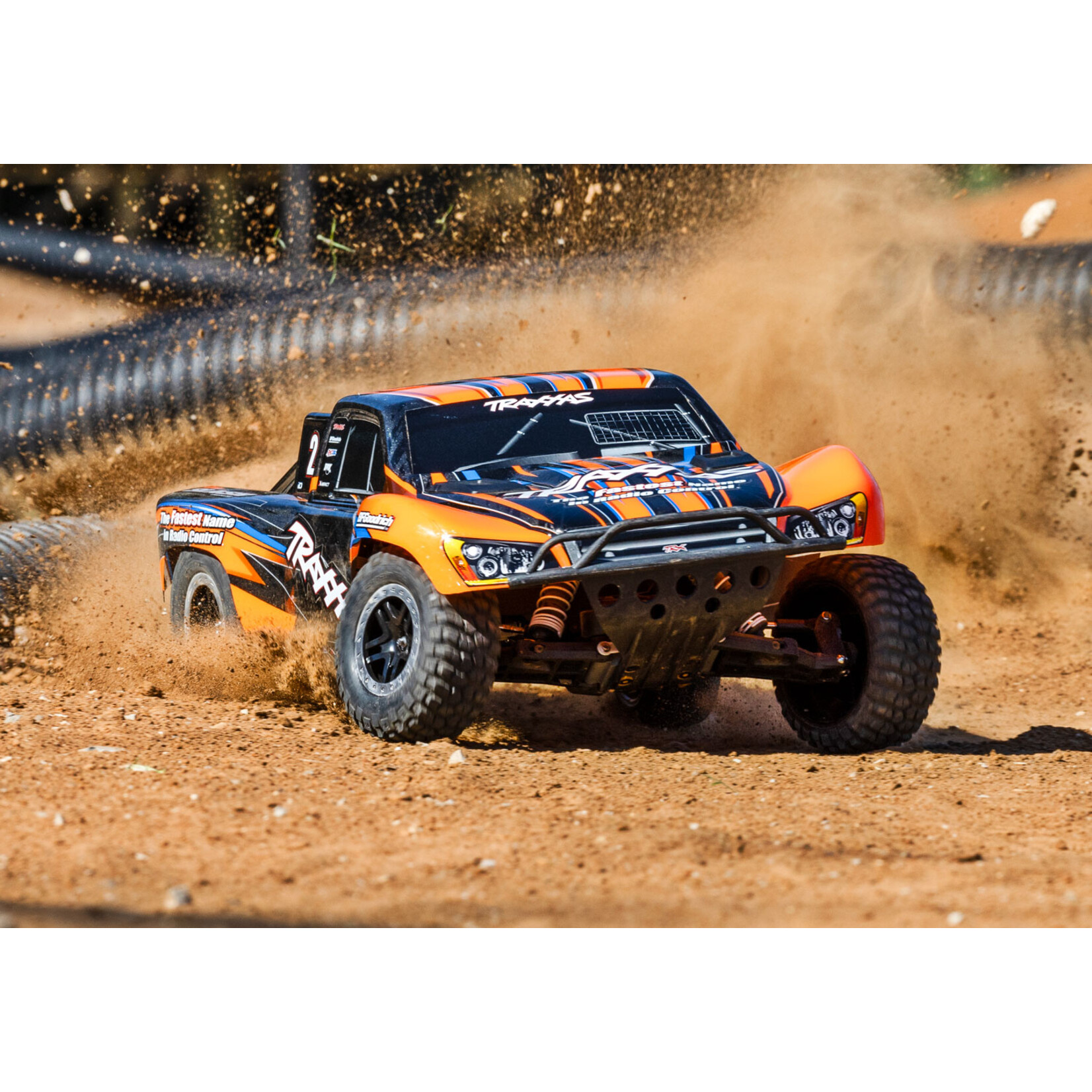 Traxxas 1/10 Slash 2WD TQ BL-2S - Orange