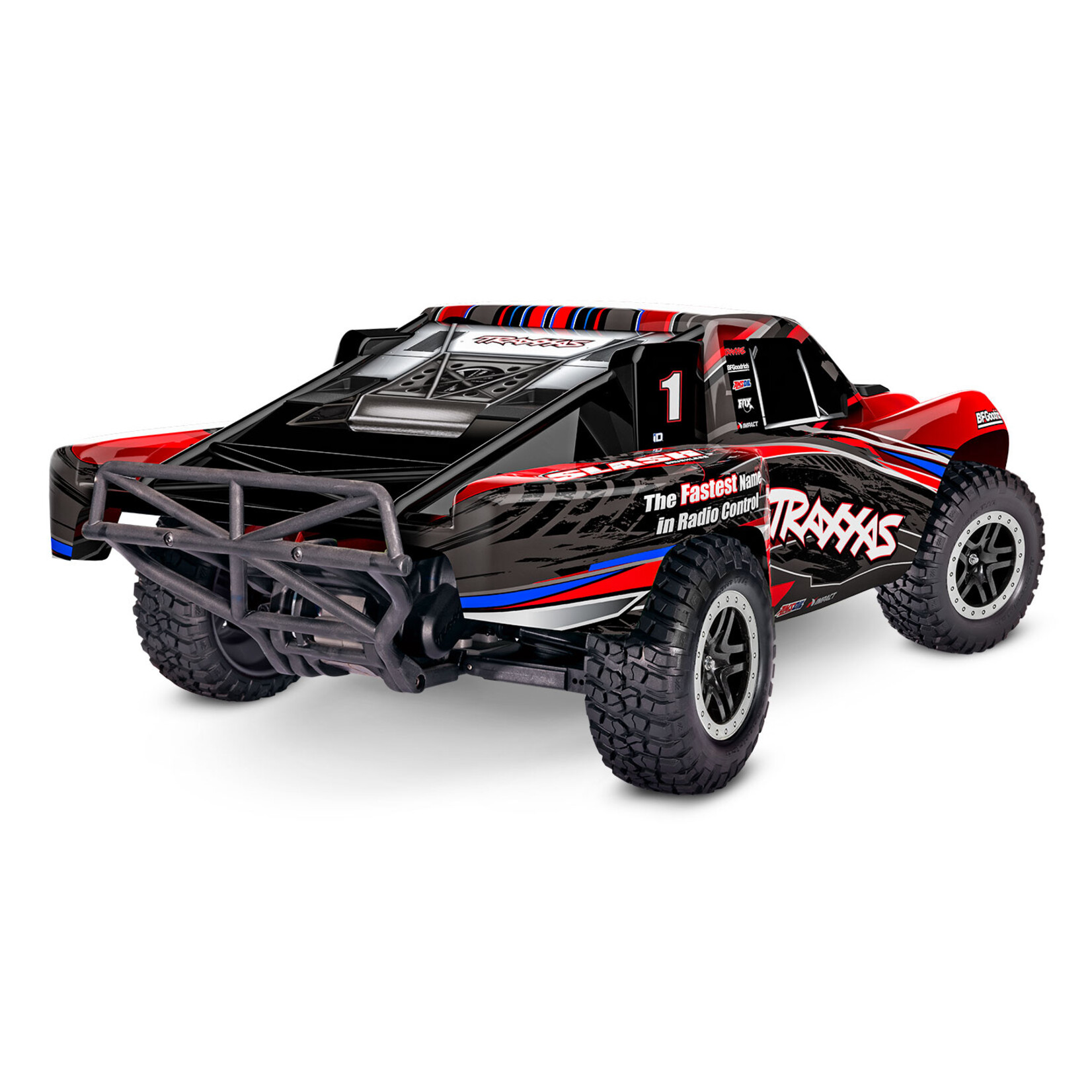 Traxxas 1/10 Slash 2WD TQ BL-2S - Red