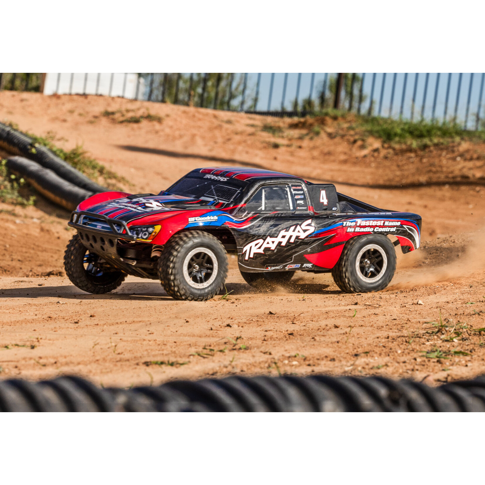 Traxxas 1/10 Slash 2WD TQ BL-2S - Red