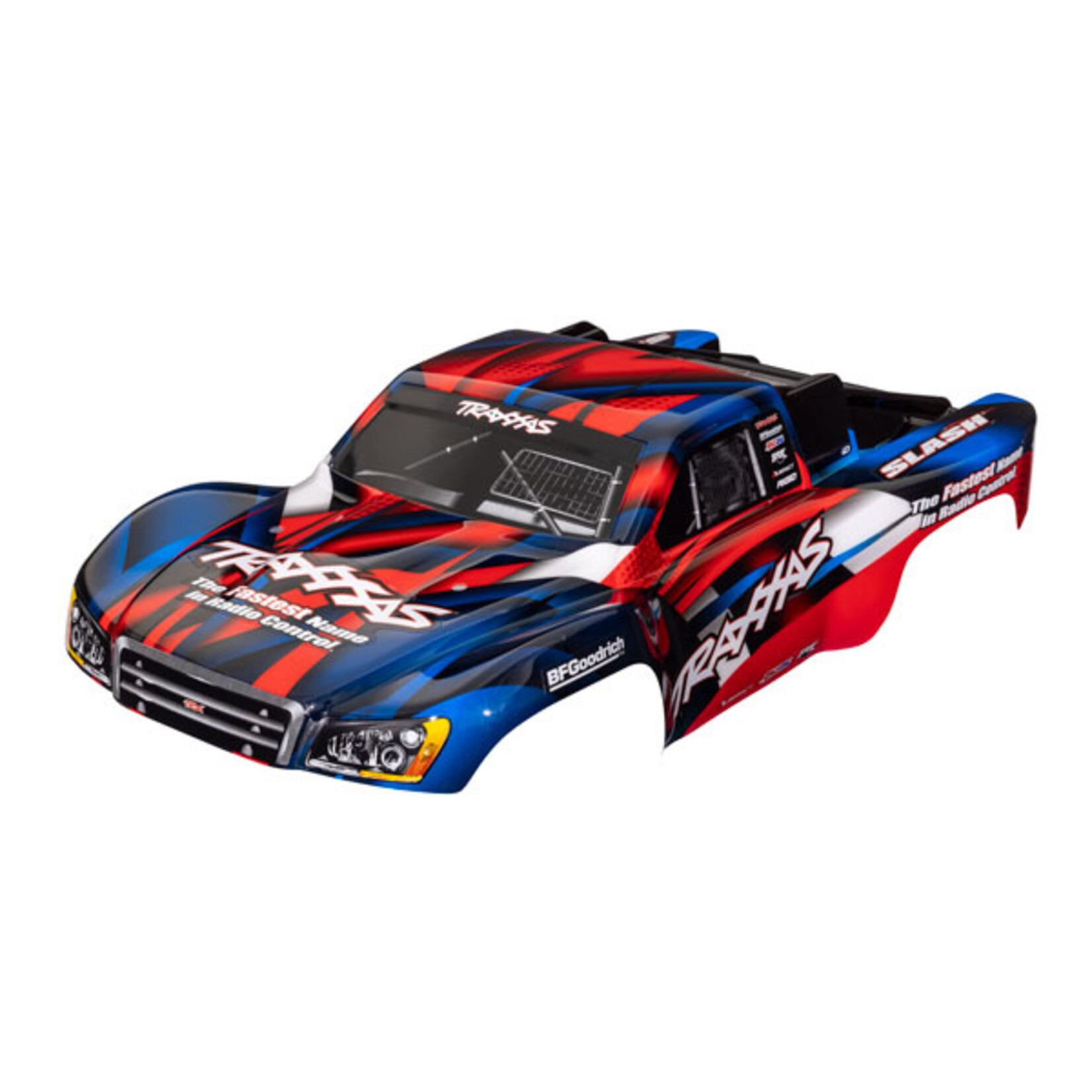 Traxxas 5851R - Slash 2WD Body - Red/Blue