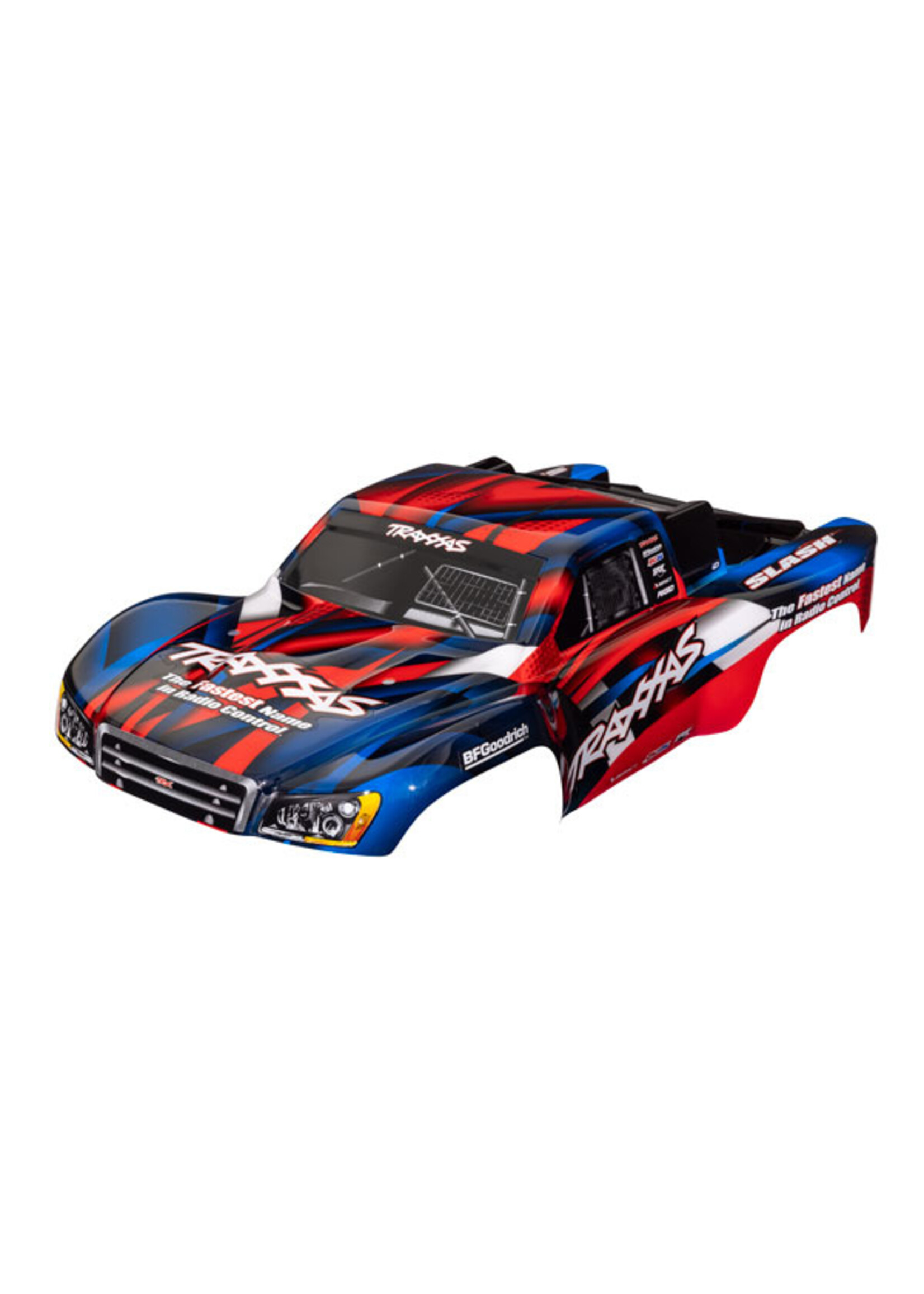 Traxxas 5851R - Slash 2WD Body - Red/Blue