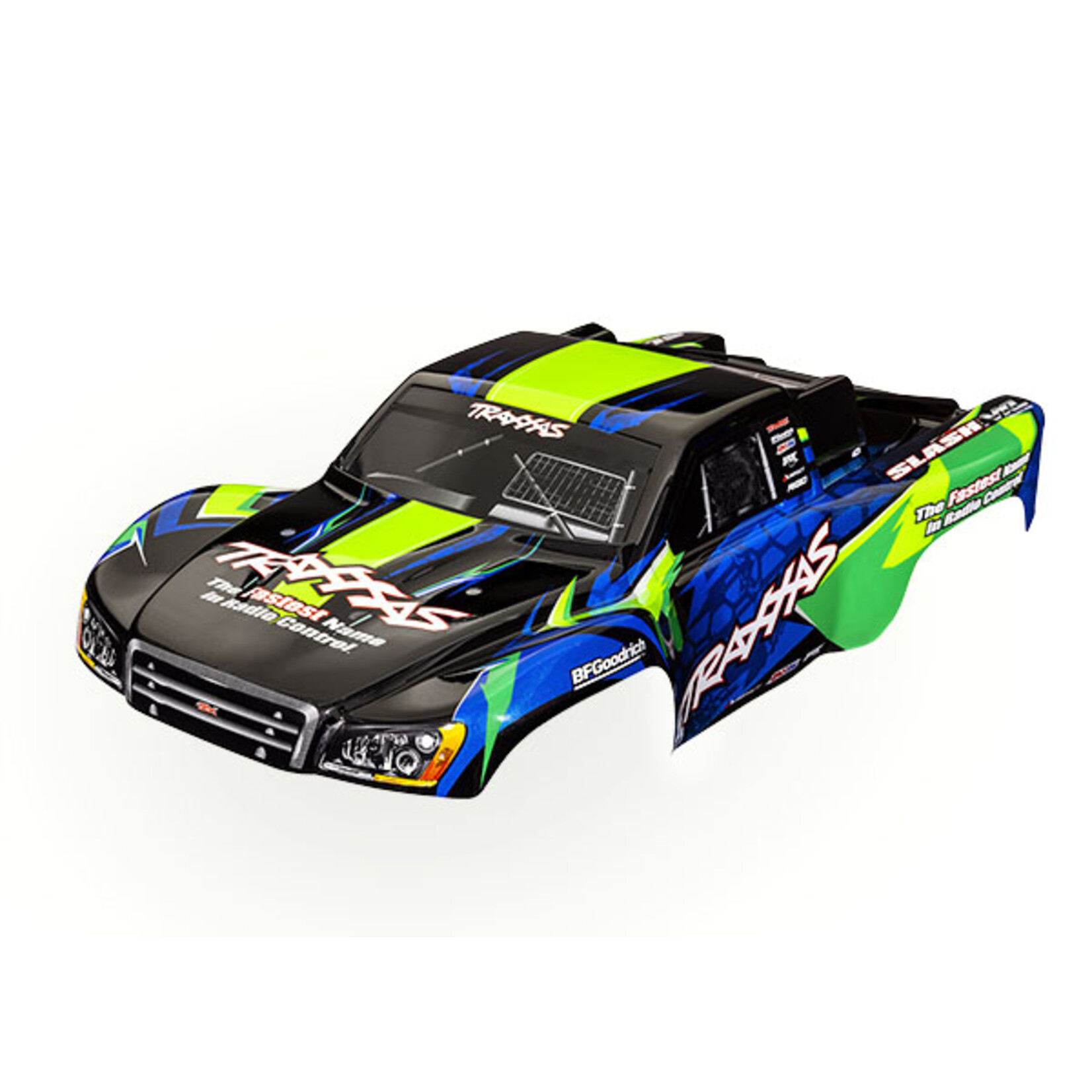 Traxxas 6812G - Slash VXL Body - Green/Blue