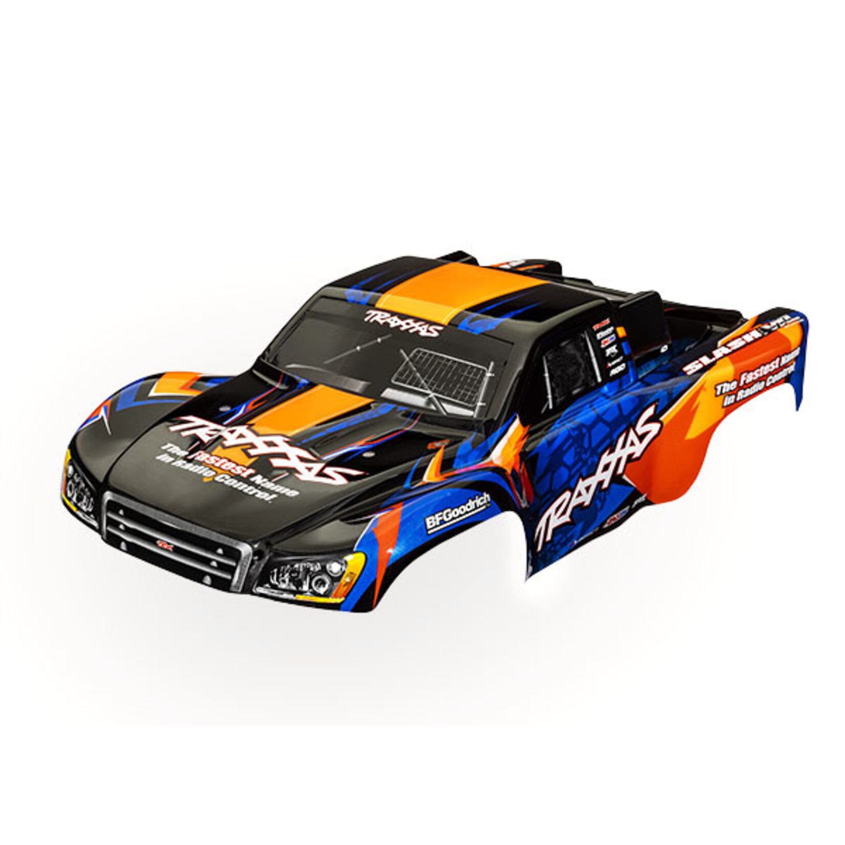 Traxxas 6812T - Slash VXL Body - Orange/Blue