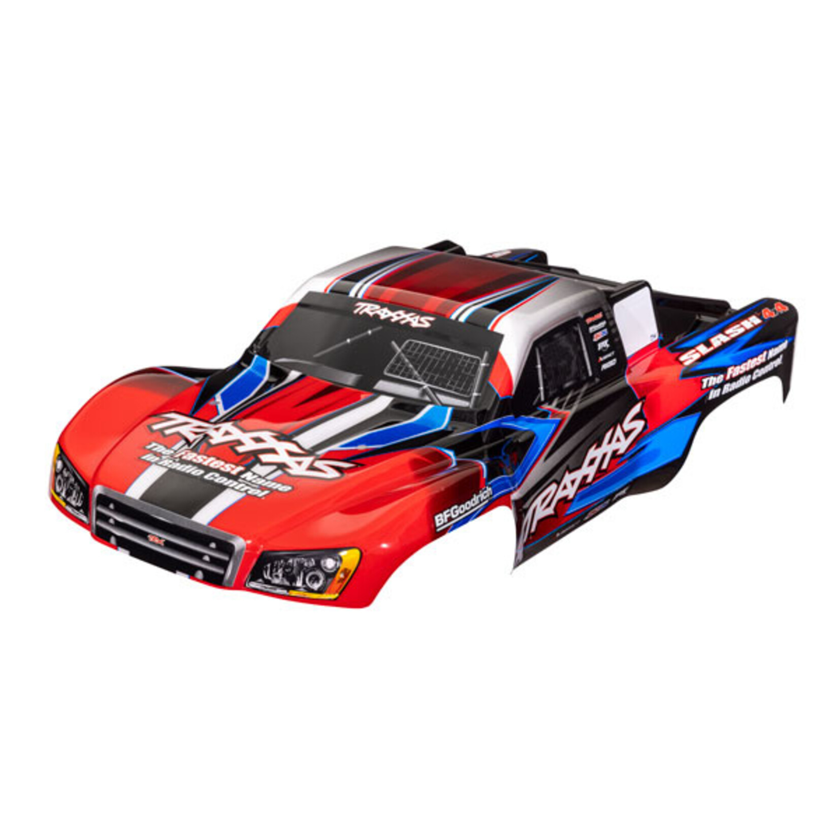 Traxxas 6928R - Slash 4x4 Body - Red/Blue