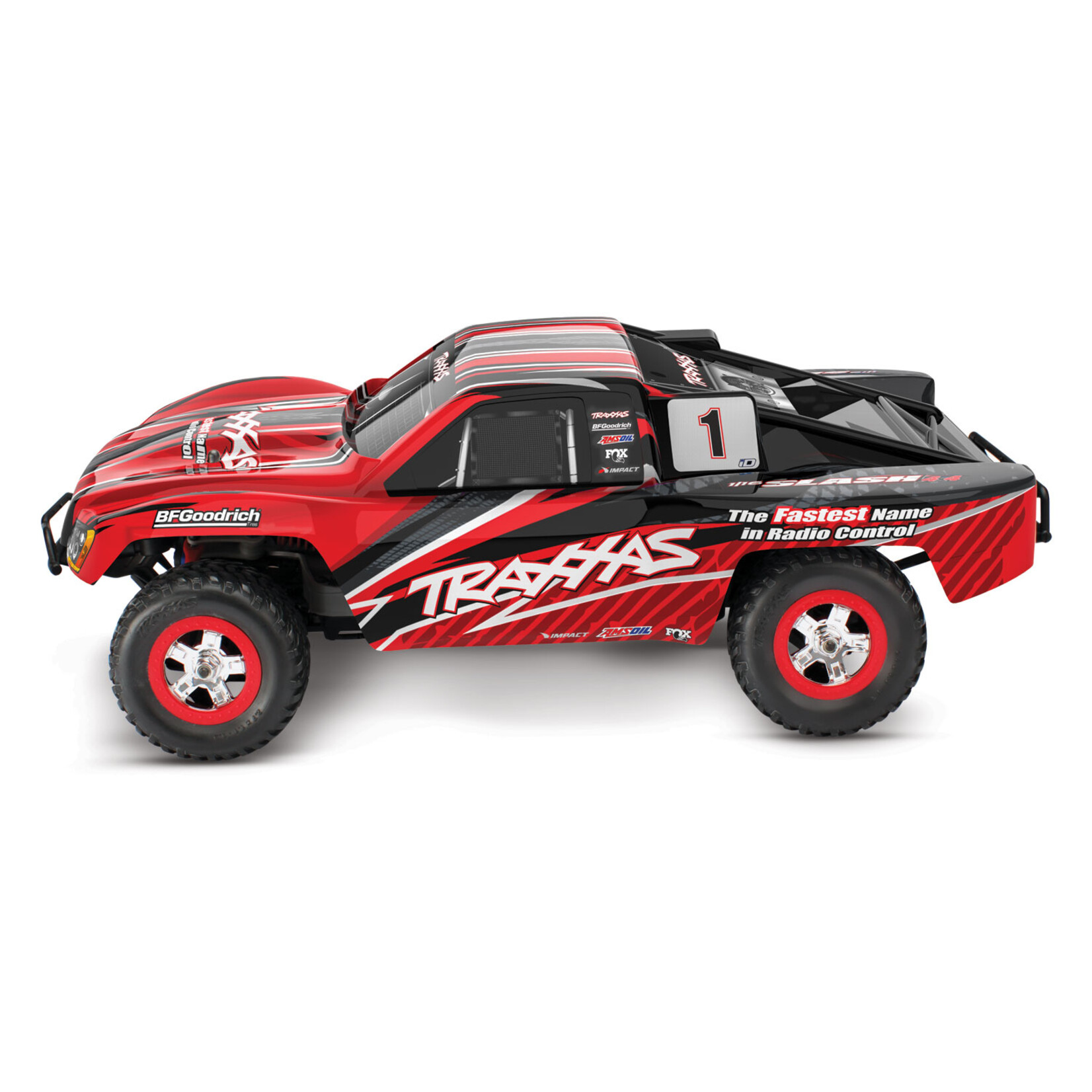 Traxxas 1/16 Slash 4X4 RTR With USB-C Charger - Red