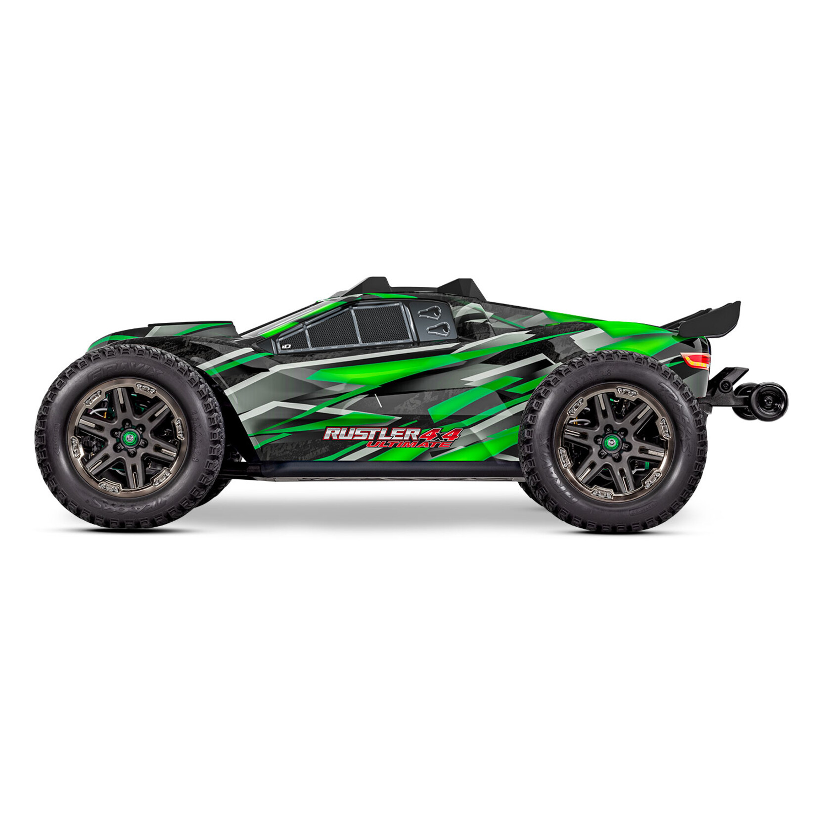 Traxxas 670974GRN - Rustler 4x4 Ultimate Stadium Truck  - Green