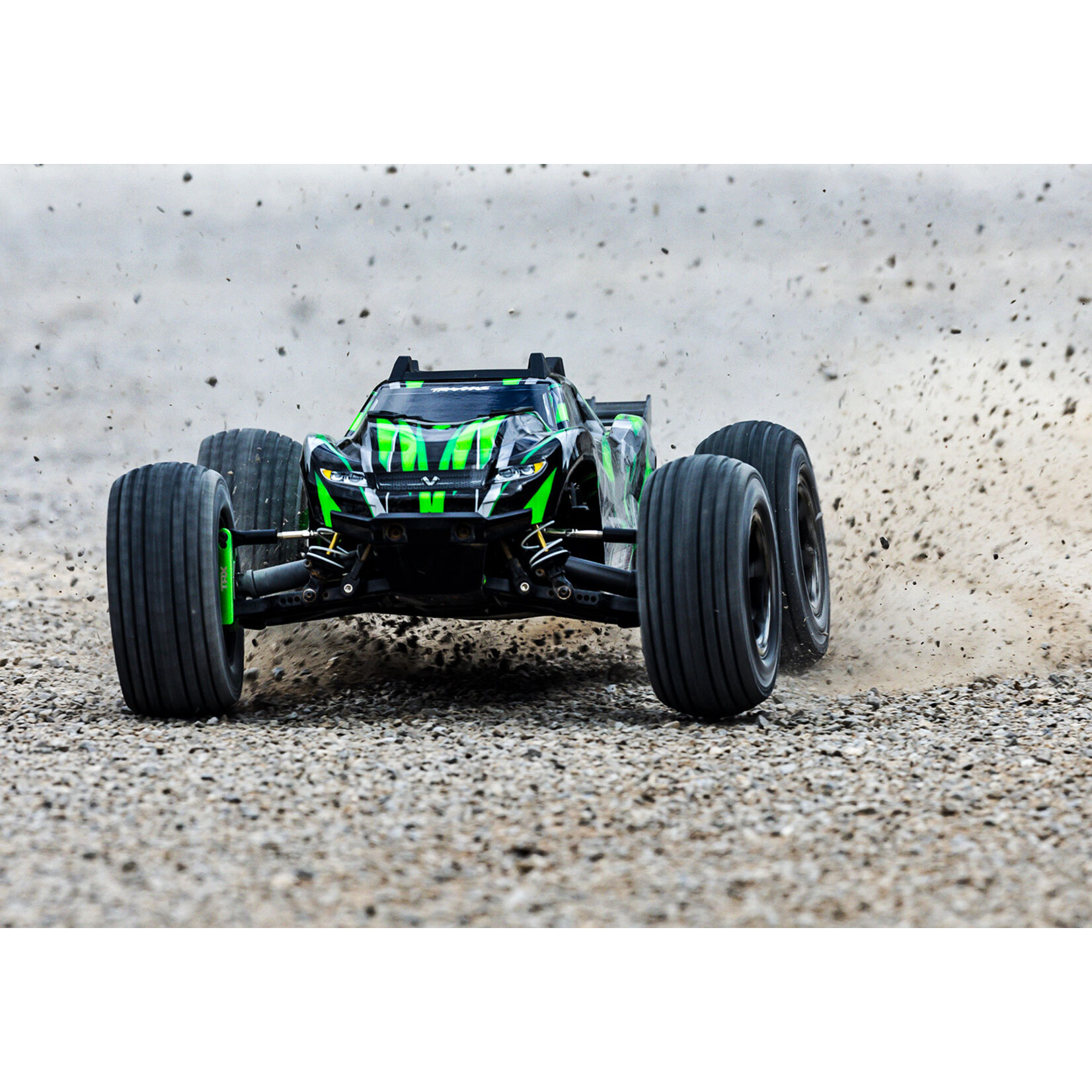 Traxxas 670974GRN - Rustler 4x4 Ultimate Stadium Truck  - Green