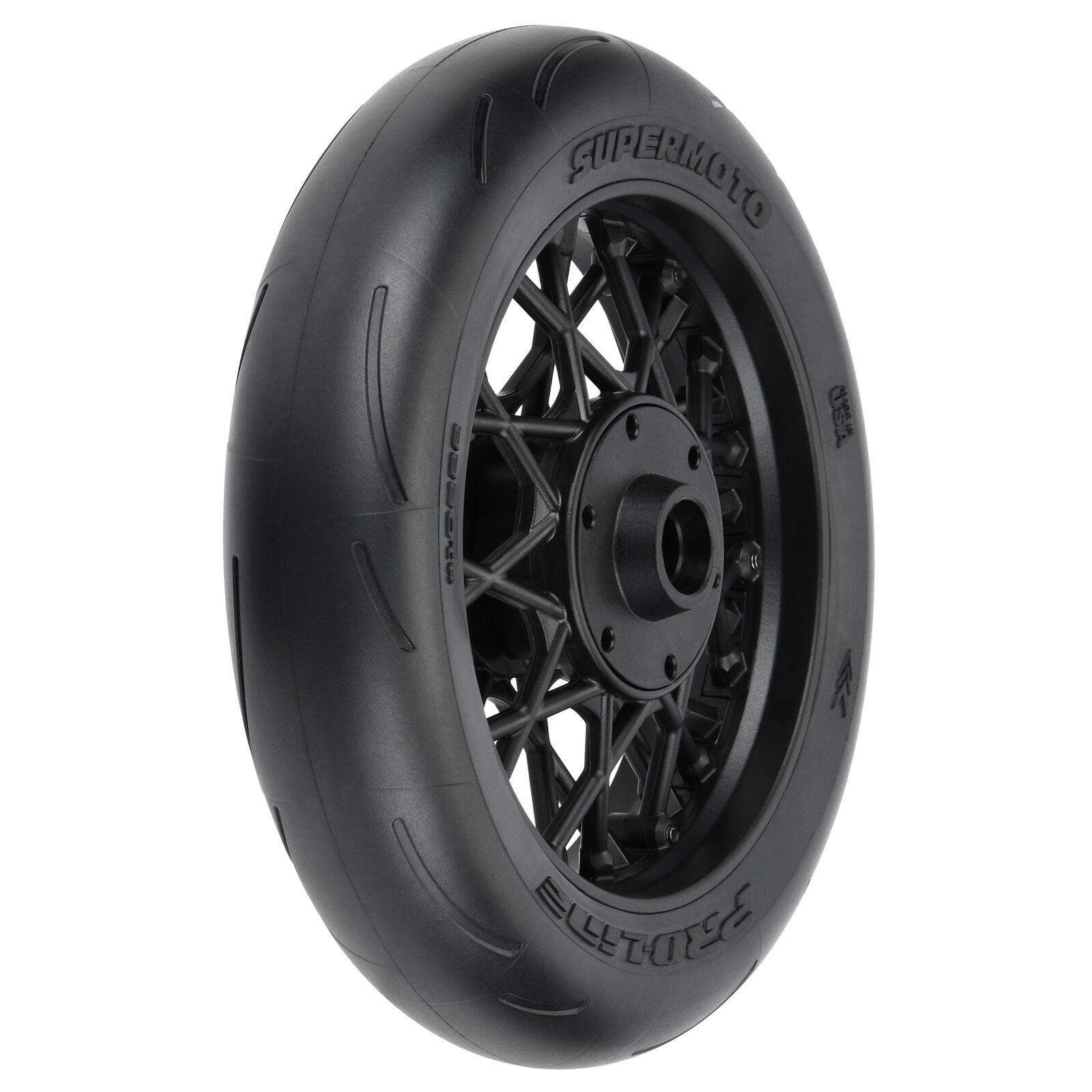 PRO1022210 -Promoto-MX Supermoto Tire Front Tire MTD - Black