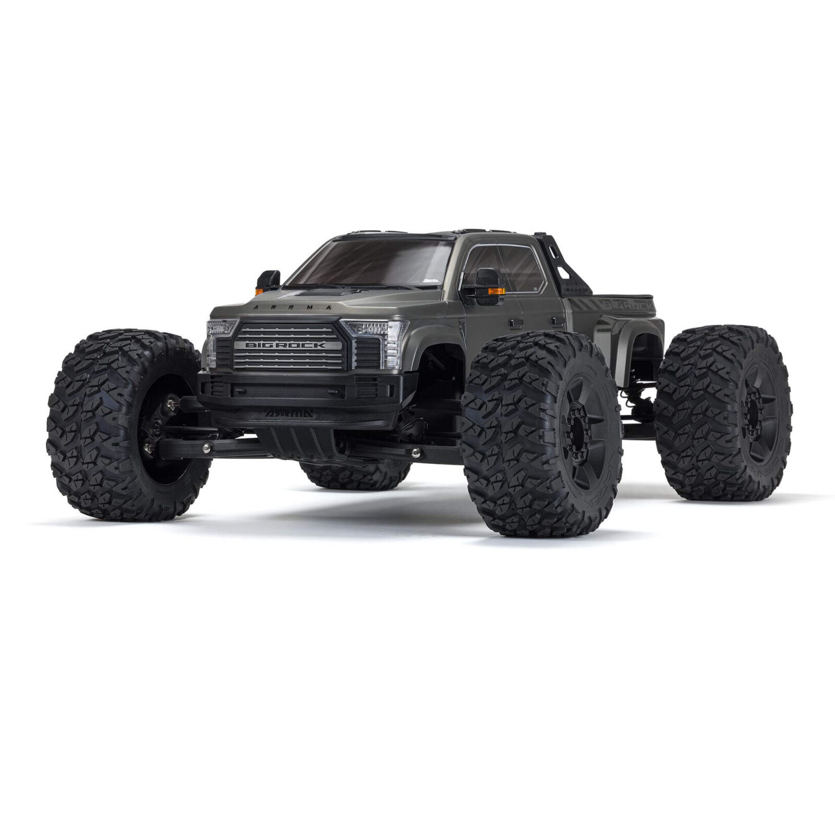 Arrma 1/7 BIG ROCK 6S 4X4 BLX Monster Truck, RTR - Gunmetal