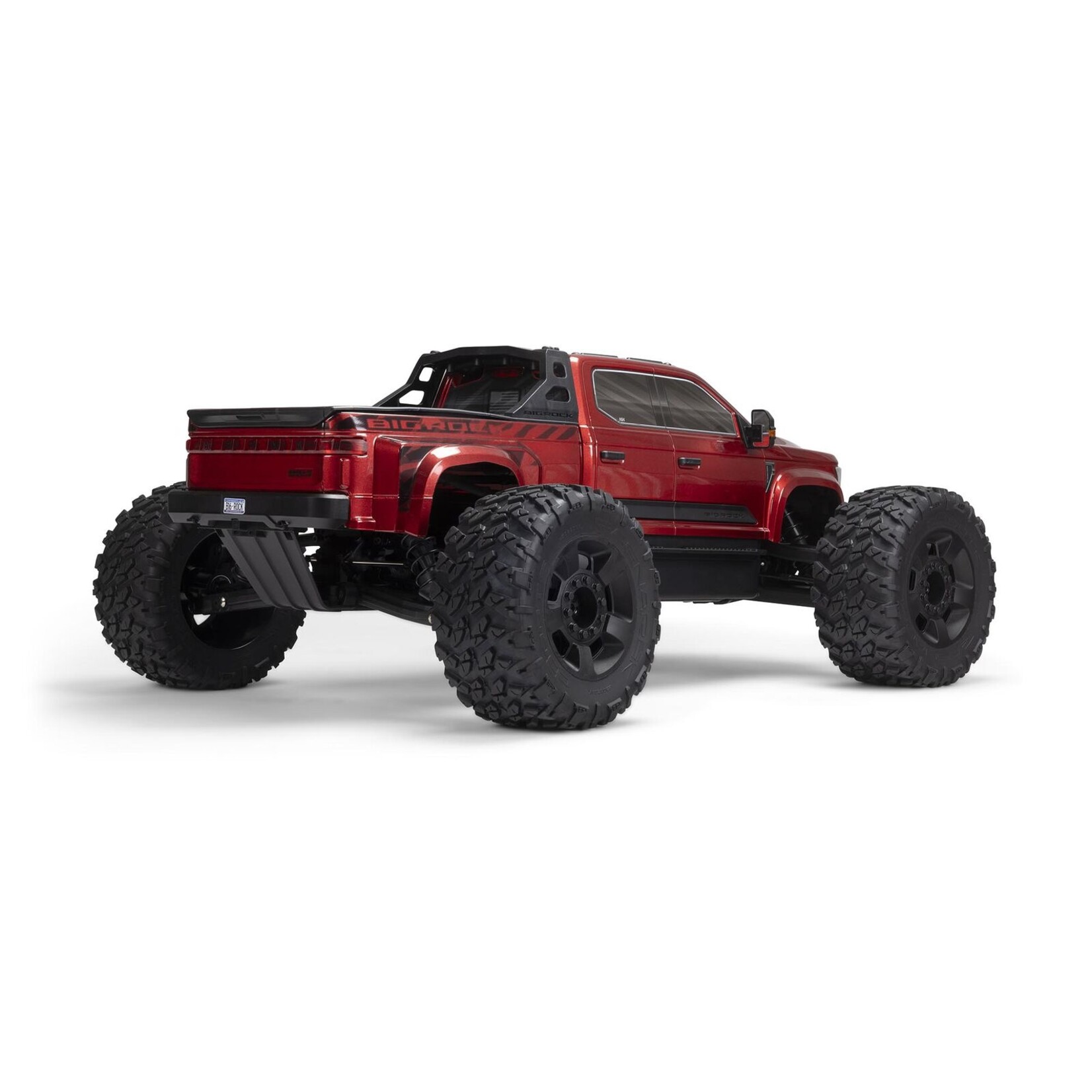 Arrma 1/7 BIG ROCK 6S 4X4 BLX Monster Truck, RTR - Red
