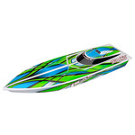 Traxxas 1/10 Blast Race Boat With USB-C Charger - Green