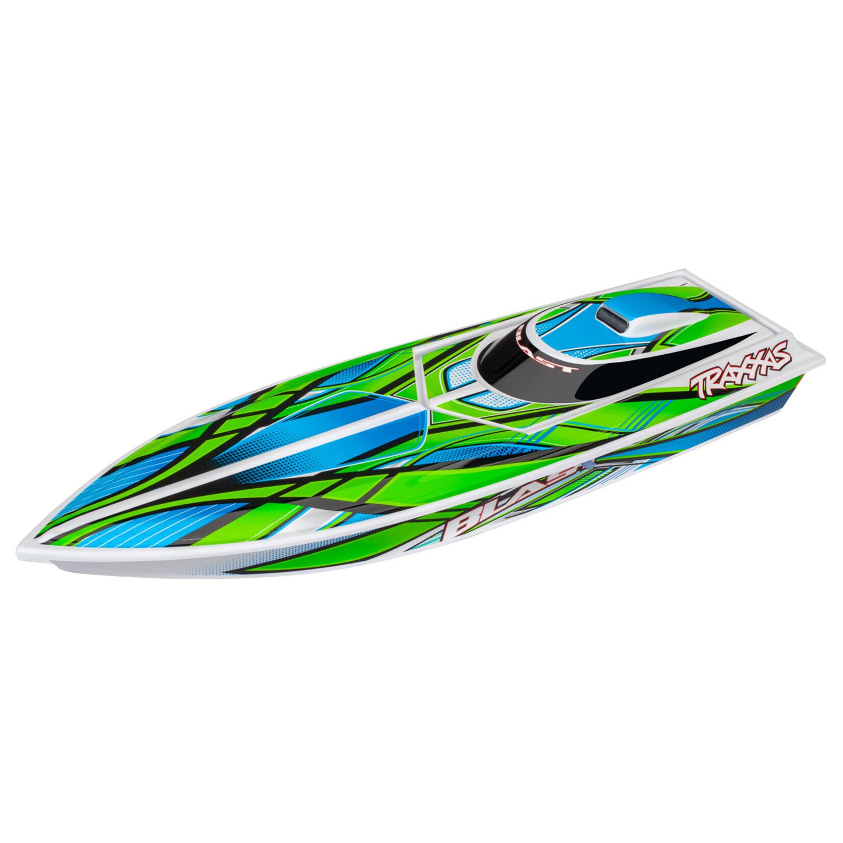 Traxxas 1/10 Blast Race Boat With USB-C Charger - Green