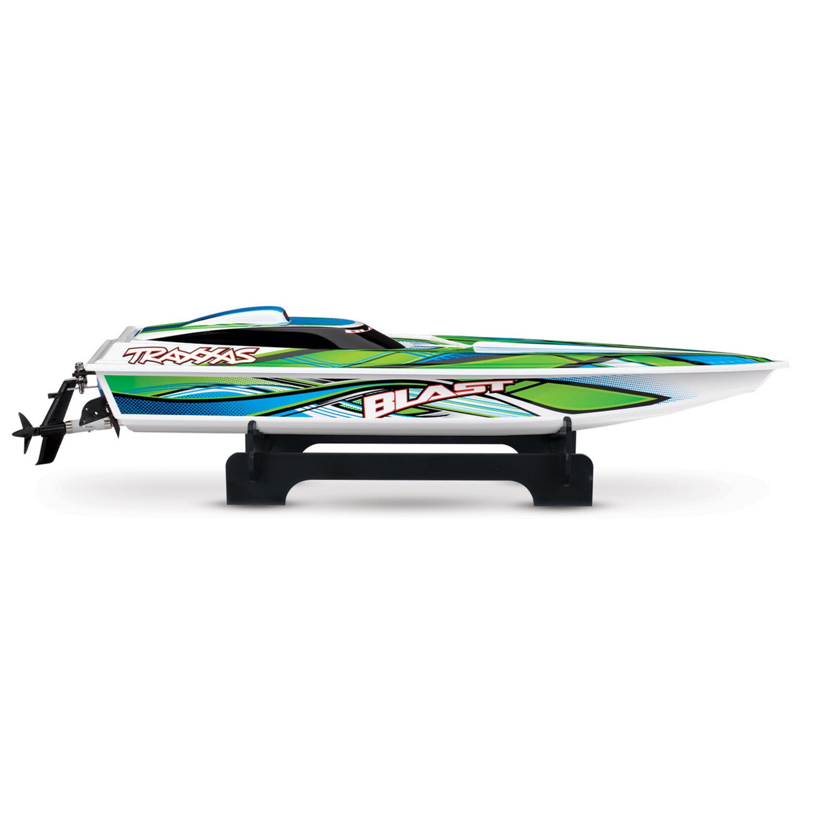 Traxxas 1/10 Blast Race Boat With USB-C Charger - Green