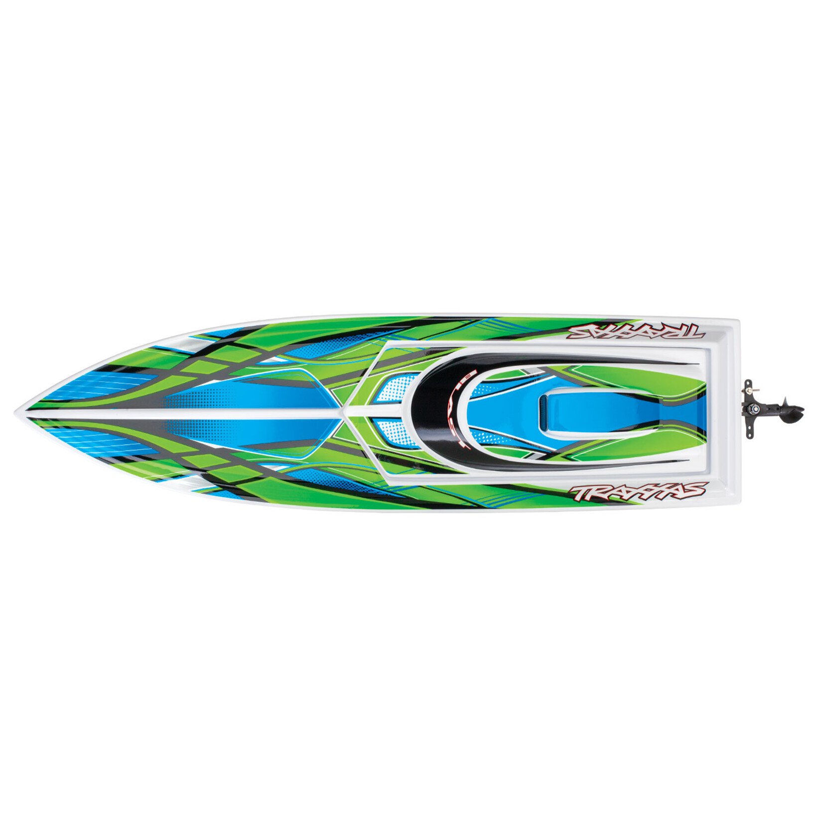 Traxxas 1/10 Blast Race Boat With USB-C Charger - Green