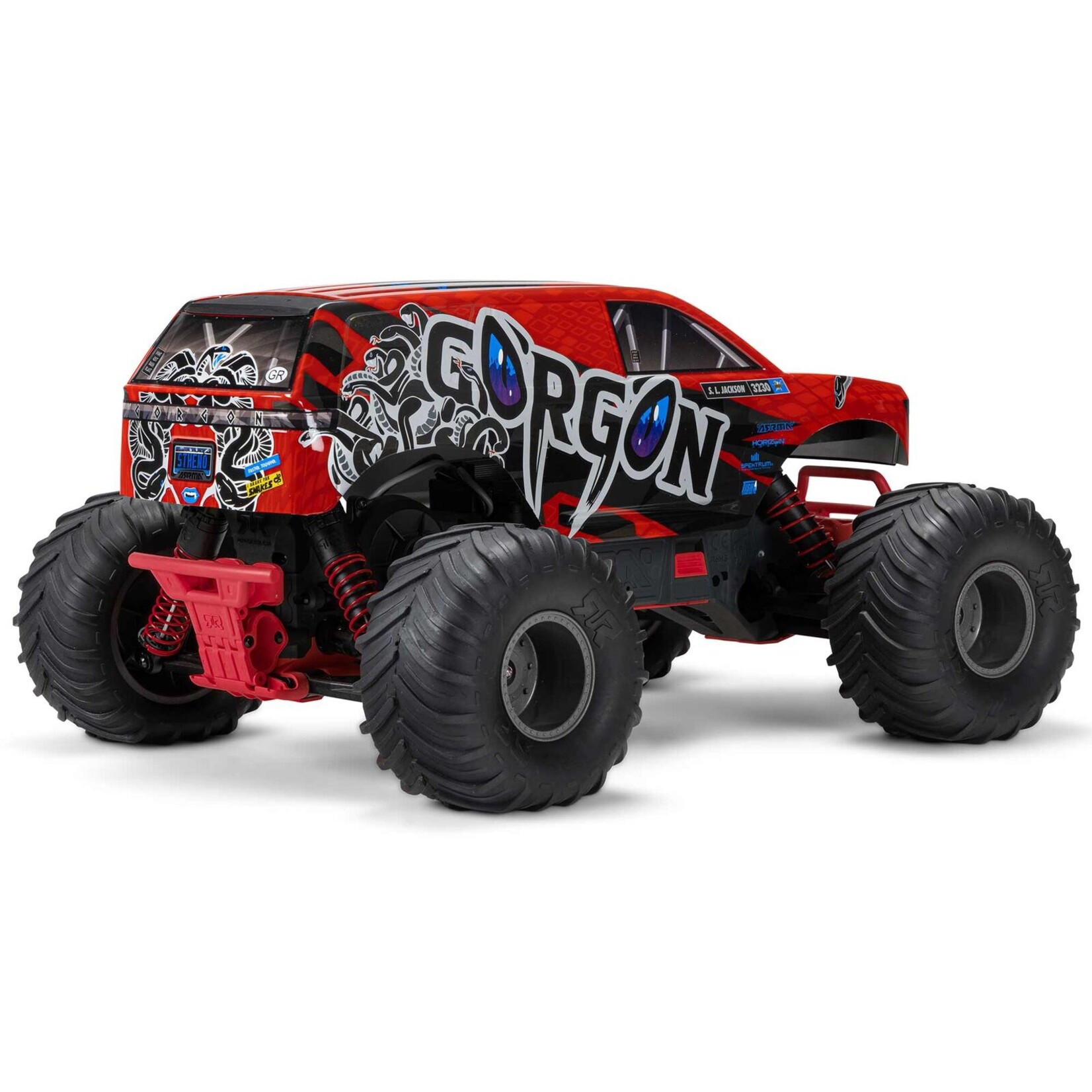 Arrma ARA3230ST2 GORGON 2wd MT 1/10 RTR Smart 3300 7C S120 USB Red