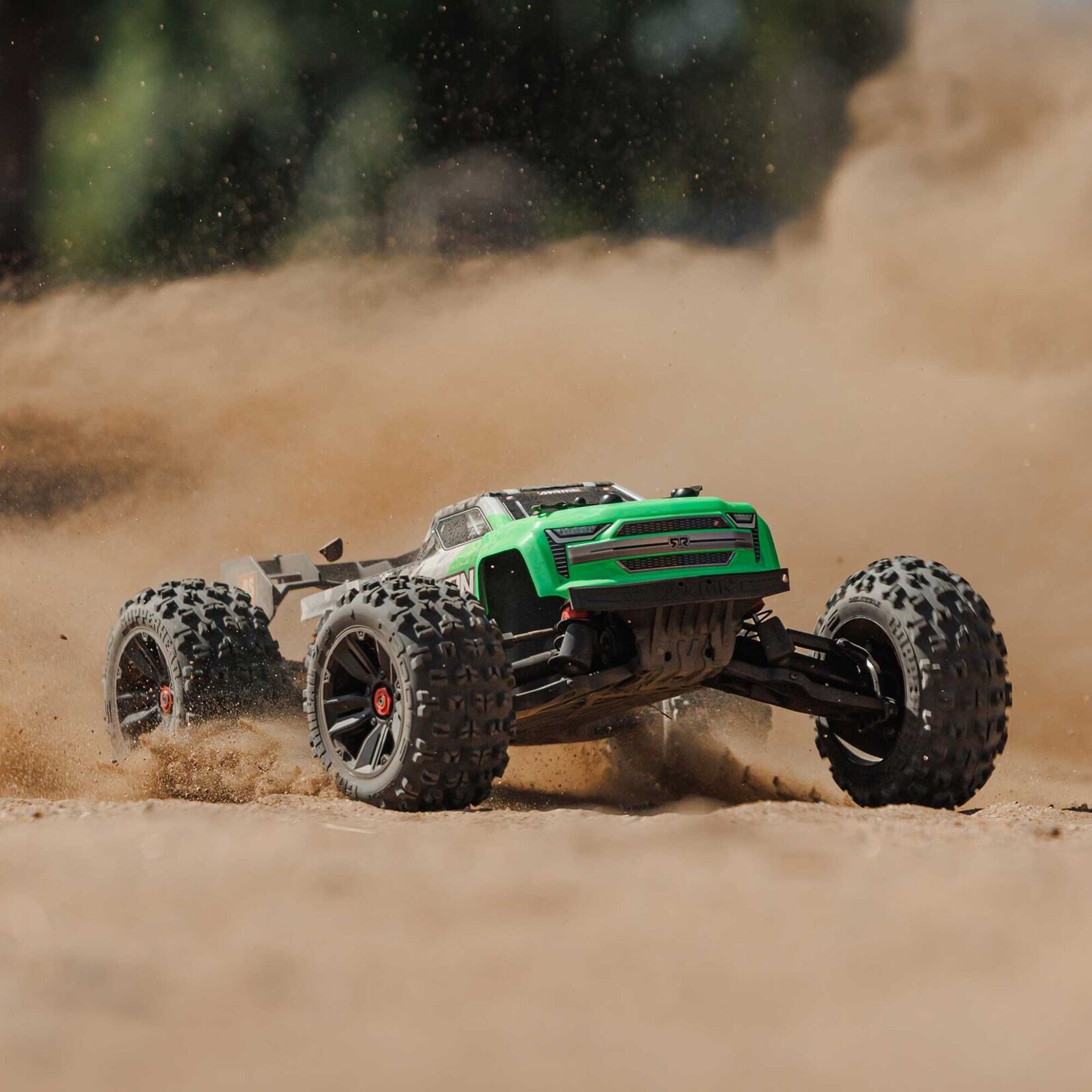 Arrma 1/10 KRATON 4X4 4S V2 BLX Speed Monster Truck, RTR - Green