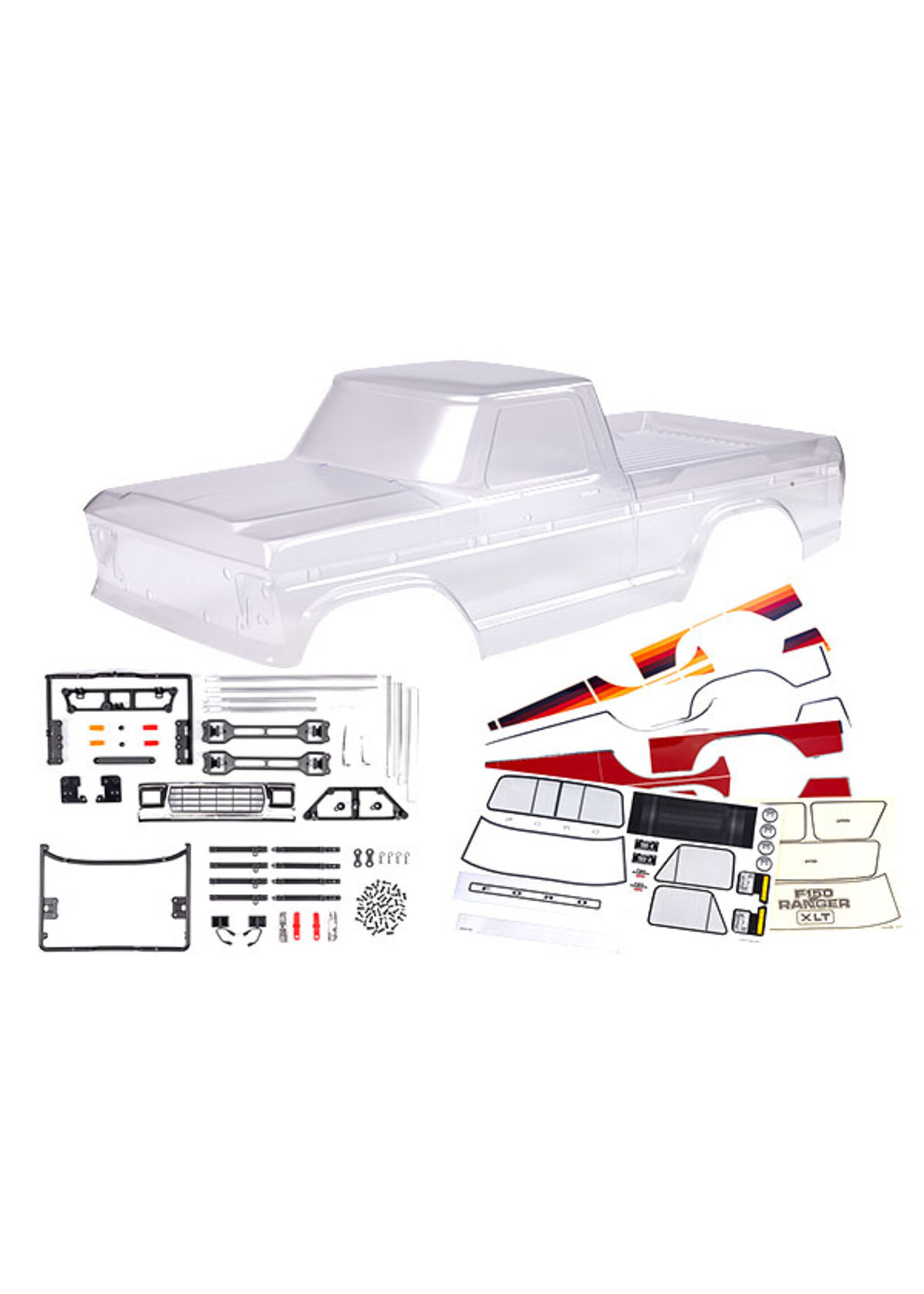 Traxxas 9230 - Trx-4 F-150 Body With Decals - Clear