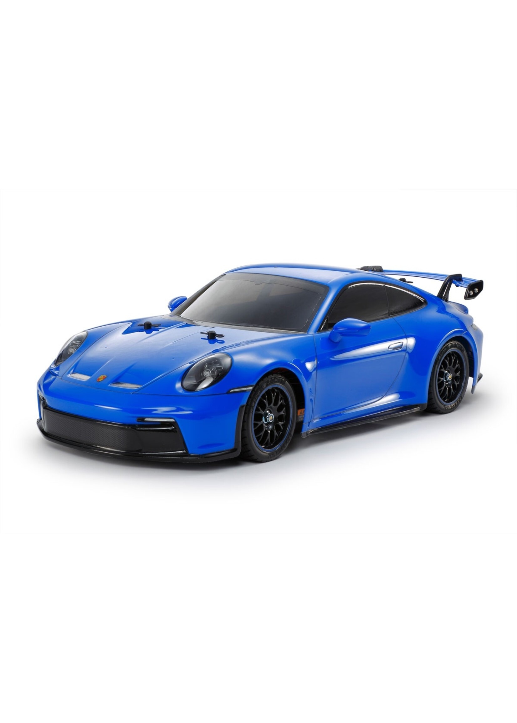 Tamiya 47496A - 1/10 RC Porsche 911 GT3 (992), Blue Painted Body (TT02)