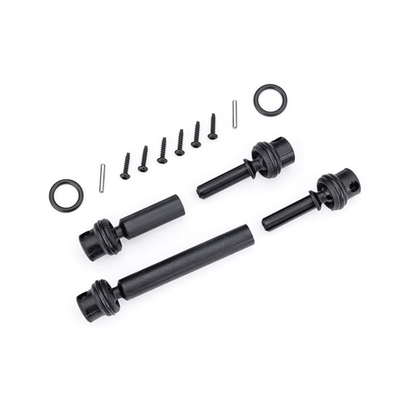 Traxxas 9855 - TRX-4M Center Driveshafts, Assembled (Front & Rear)