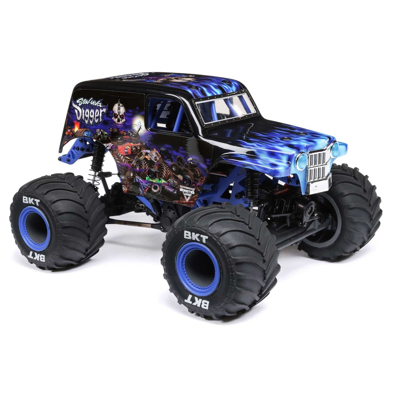 ホビーラジコン LOSI MINI LMT 4X4 Grave Digger RTR s-l400.jpg