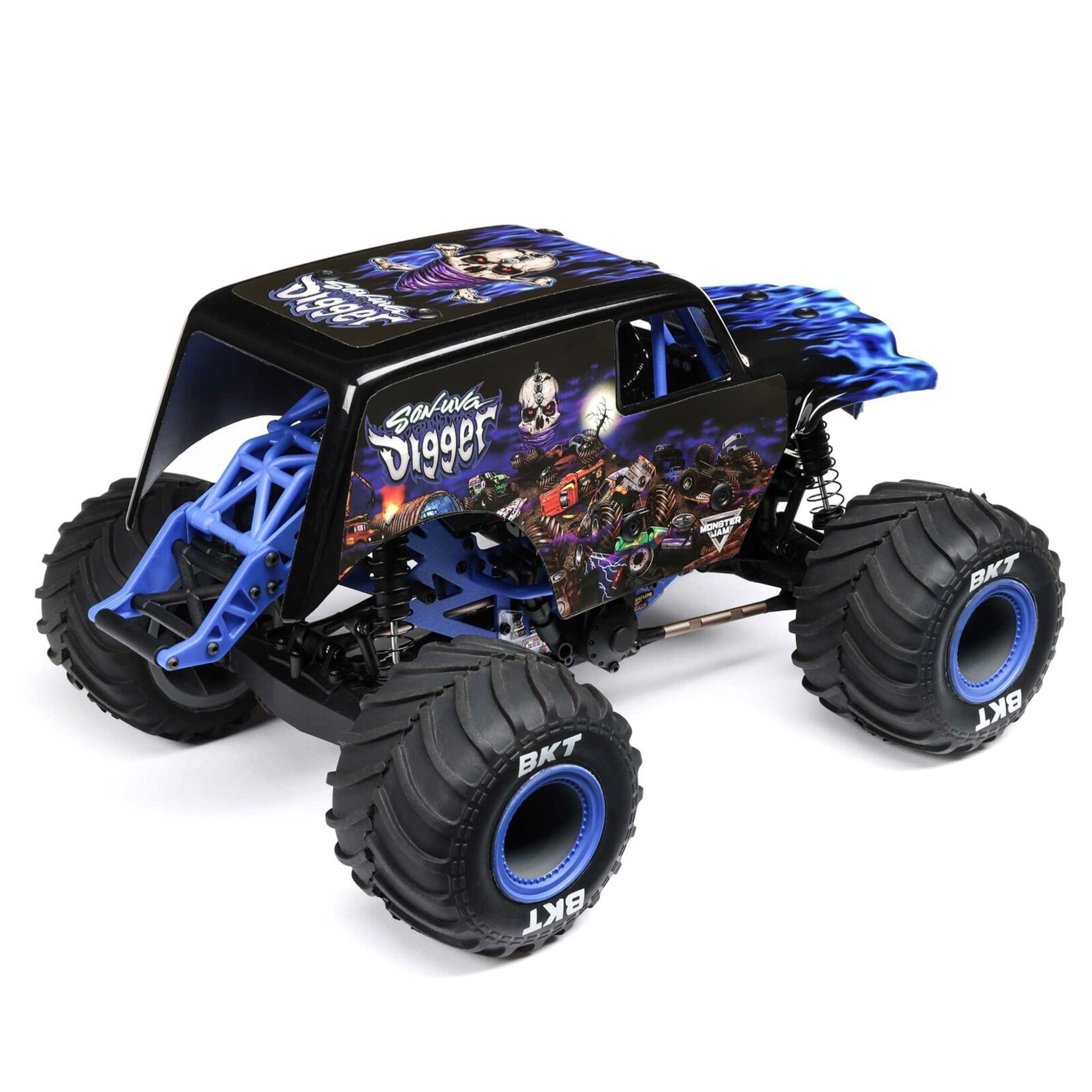Losi LOS01026T2 - Mini LMT 4WD Brushed RTR Monster Truck Son-Uva Digger