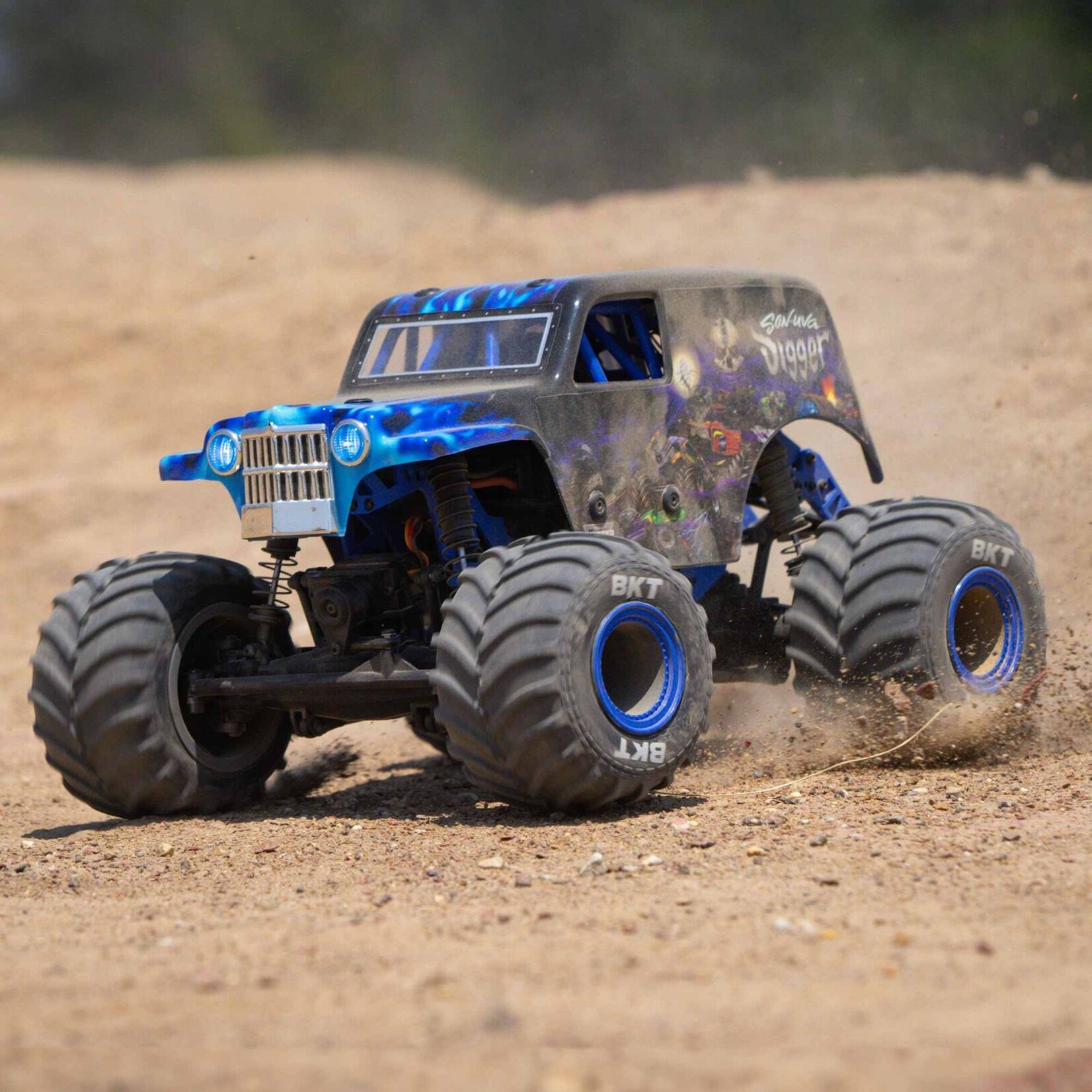 Losi LOS01026T2 - Mini LMT 4WD Brushed RTR Monster Truck Son-Uva Digger
