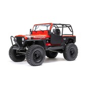 Axial AXI 03008T1 - SCX10 III Jeep CJ-7 Brushed, RTR - Red - Hub Hobby