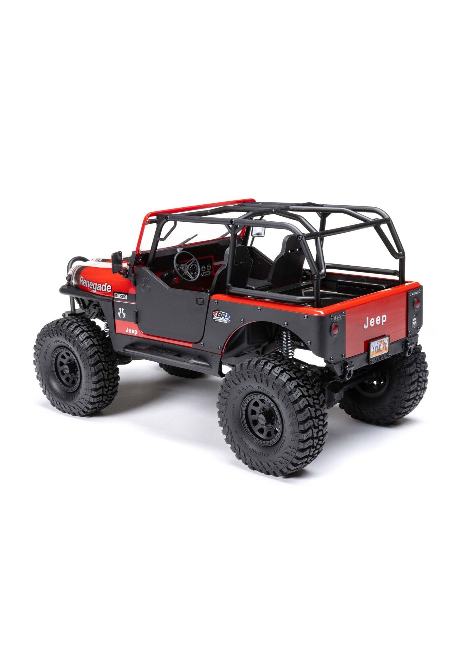 Axial AXI 03008T1 - SCX10 III Jeep CJ-7 Brushed, RTR - Red