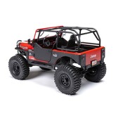 Axial AXI 03008T1 - SCX10 III Jeep CJ-7 Brushed, RTR - Red - Hub Hobby