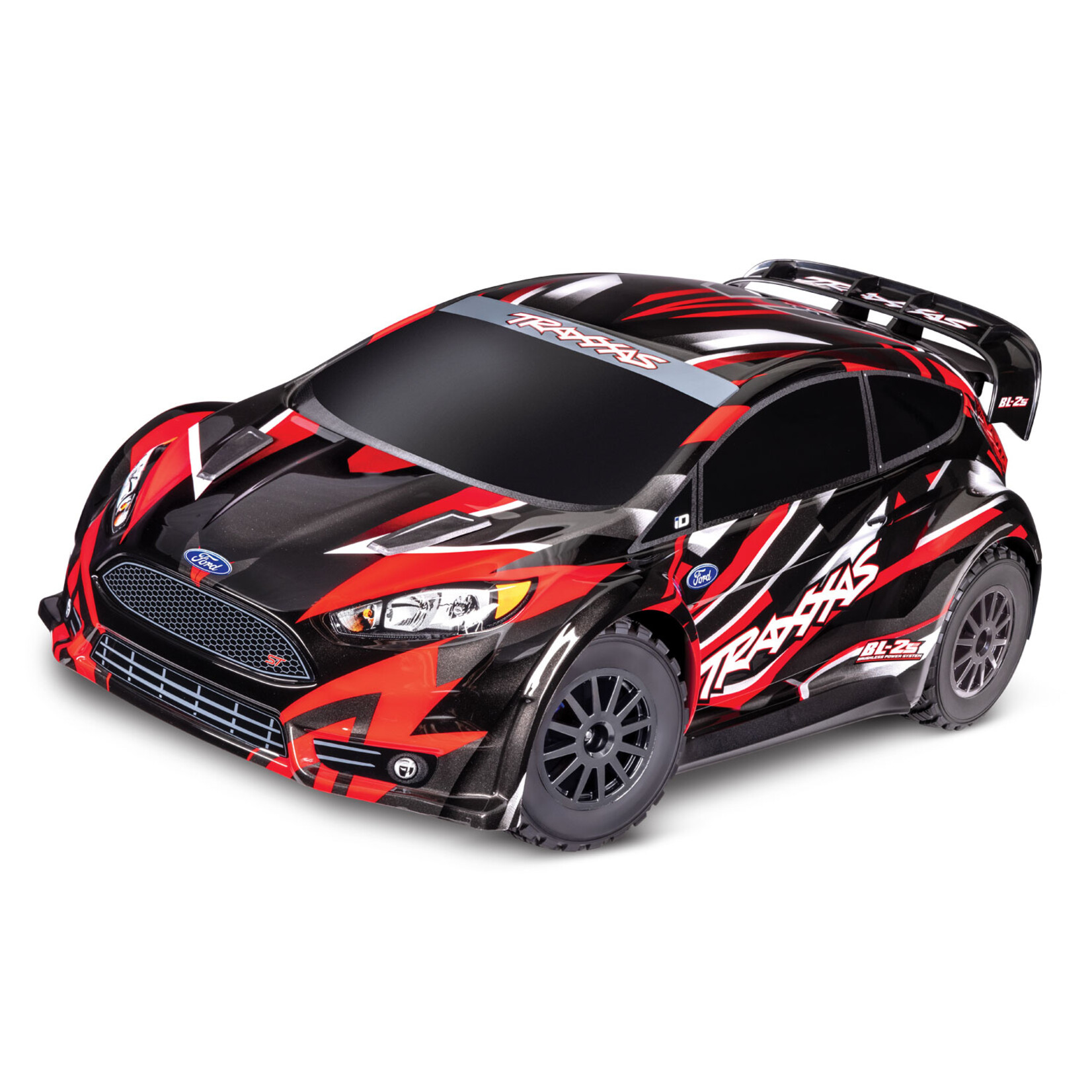 Traxxas 741544RED - 1/10 Ford Fiesta ST Rally - Red