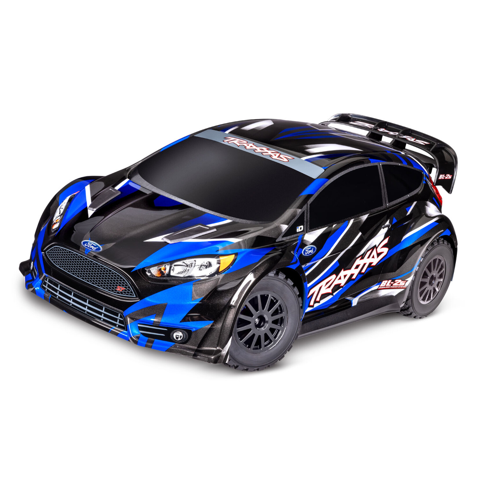 Traxxas 741544BLUE - 1/10 Ford Fiesta ST Rally - Blue