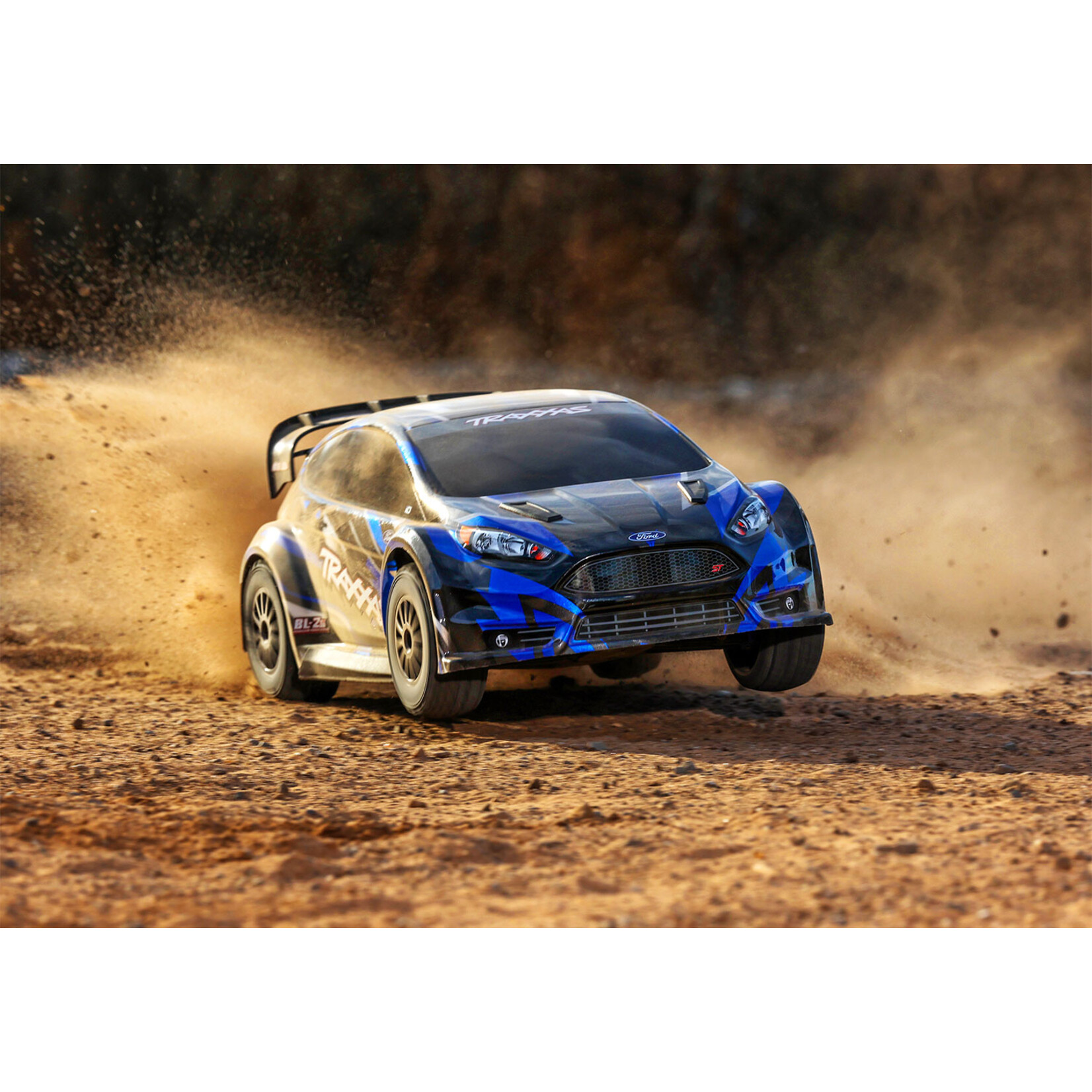 Traxxas 741544BLUE - 1/10 Ford Fiesta ST Rally - Blue