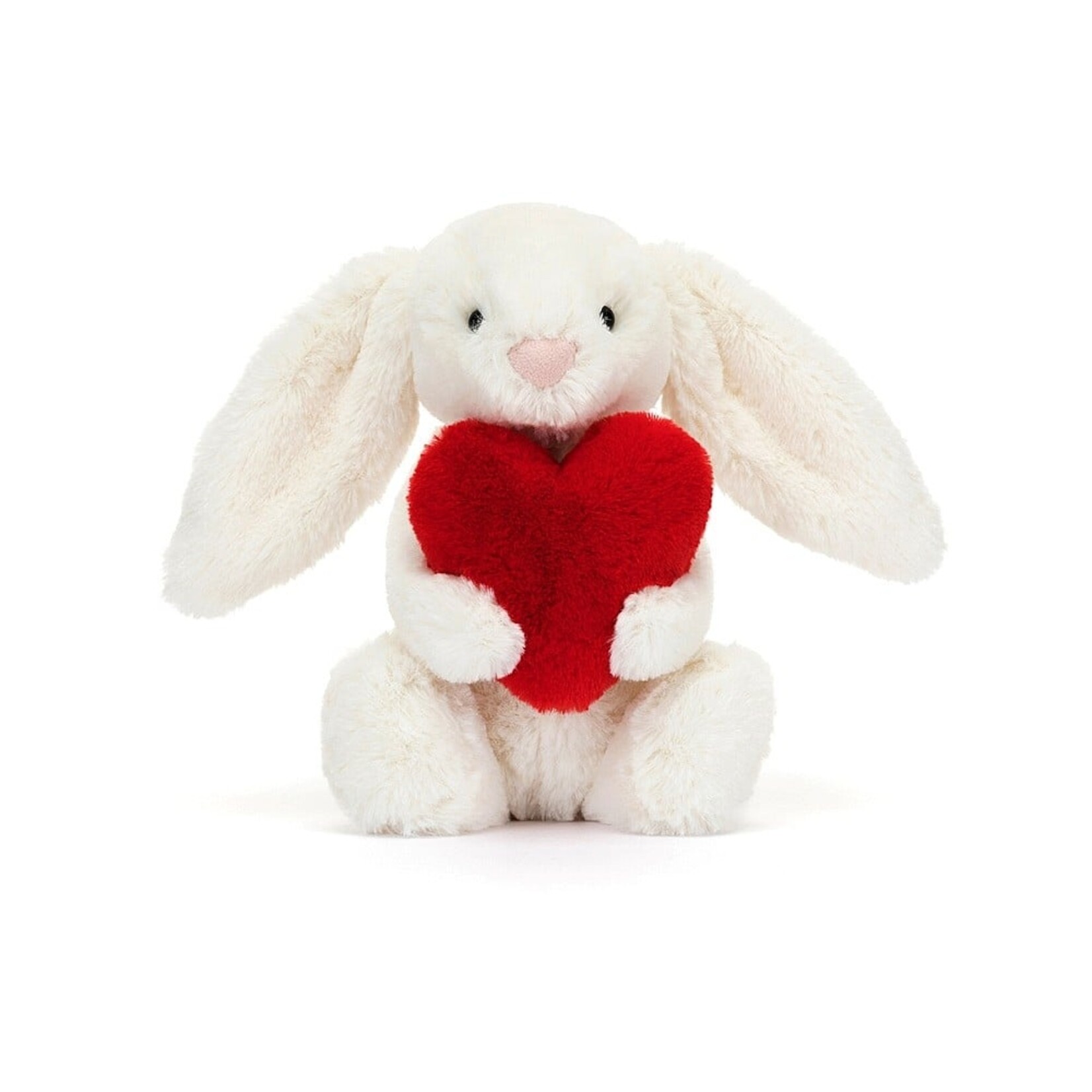 Jellycat Red Love Heart Bashfull Bunny - Little