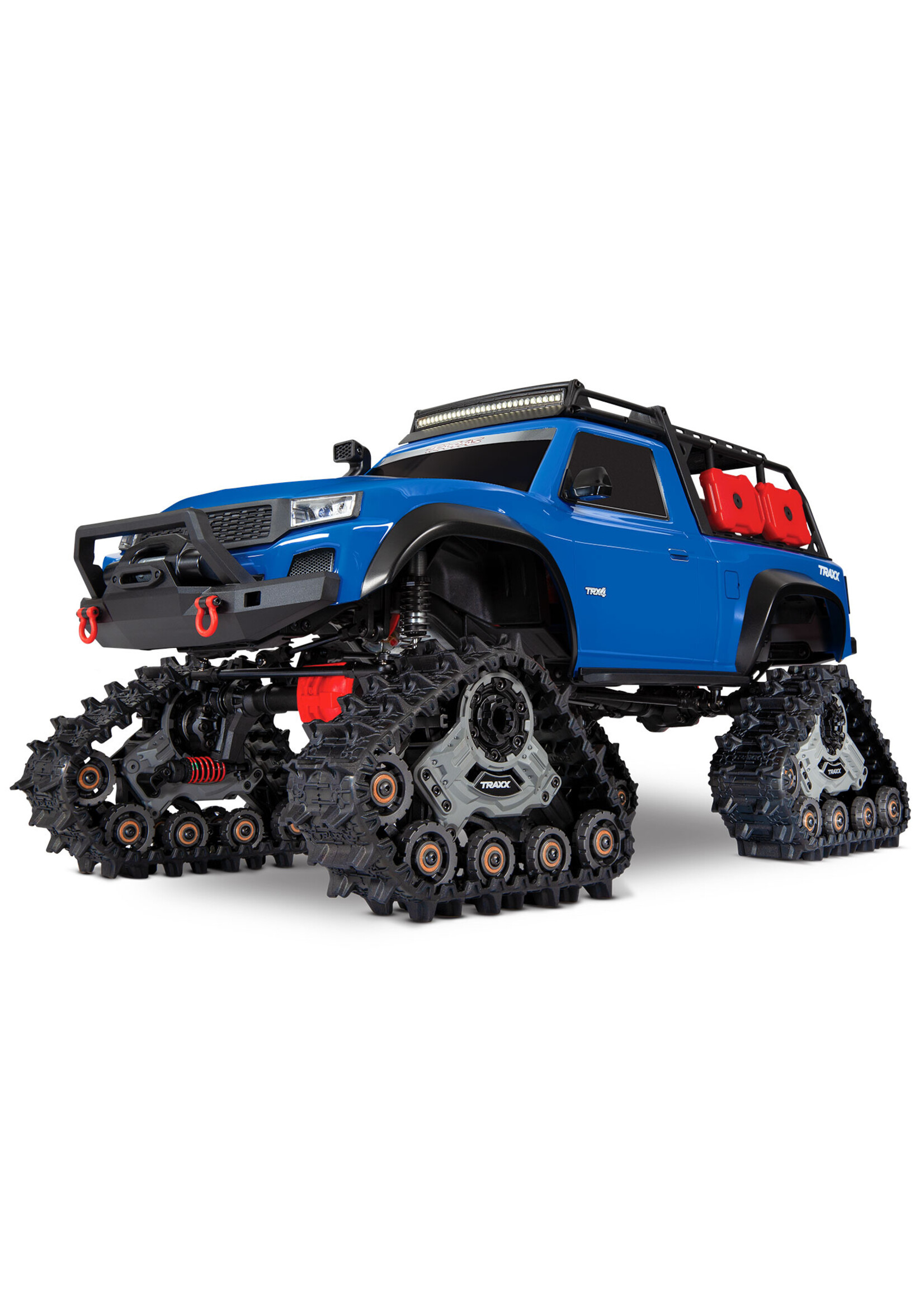 Traxxas 822344BLUE- TRX-4 Scale & Trail Crawler With Clipless Body & Deep Terrain Tires - Blue