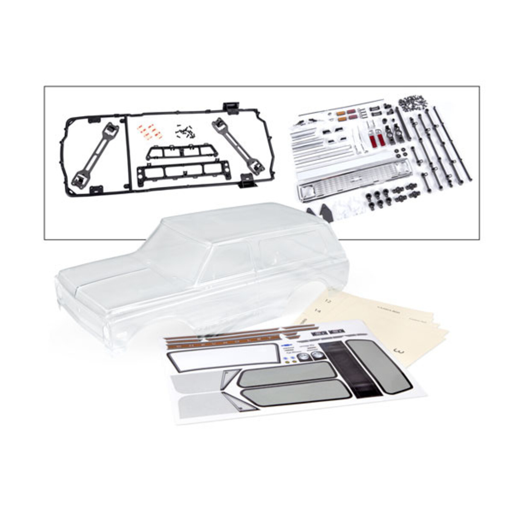 Traxxas 9130 - Chevrolet 72 Blazer Body - Clear