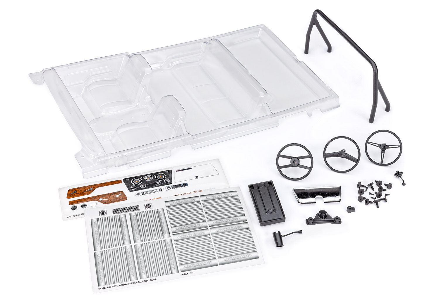 9114 - Chevy '69-'72 Interior Kit - Clear