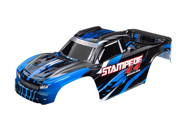 6762-BLUE - Stampede 4x4 BL-2S Body - Blue