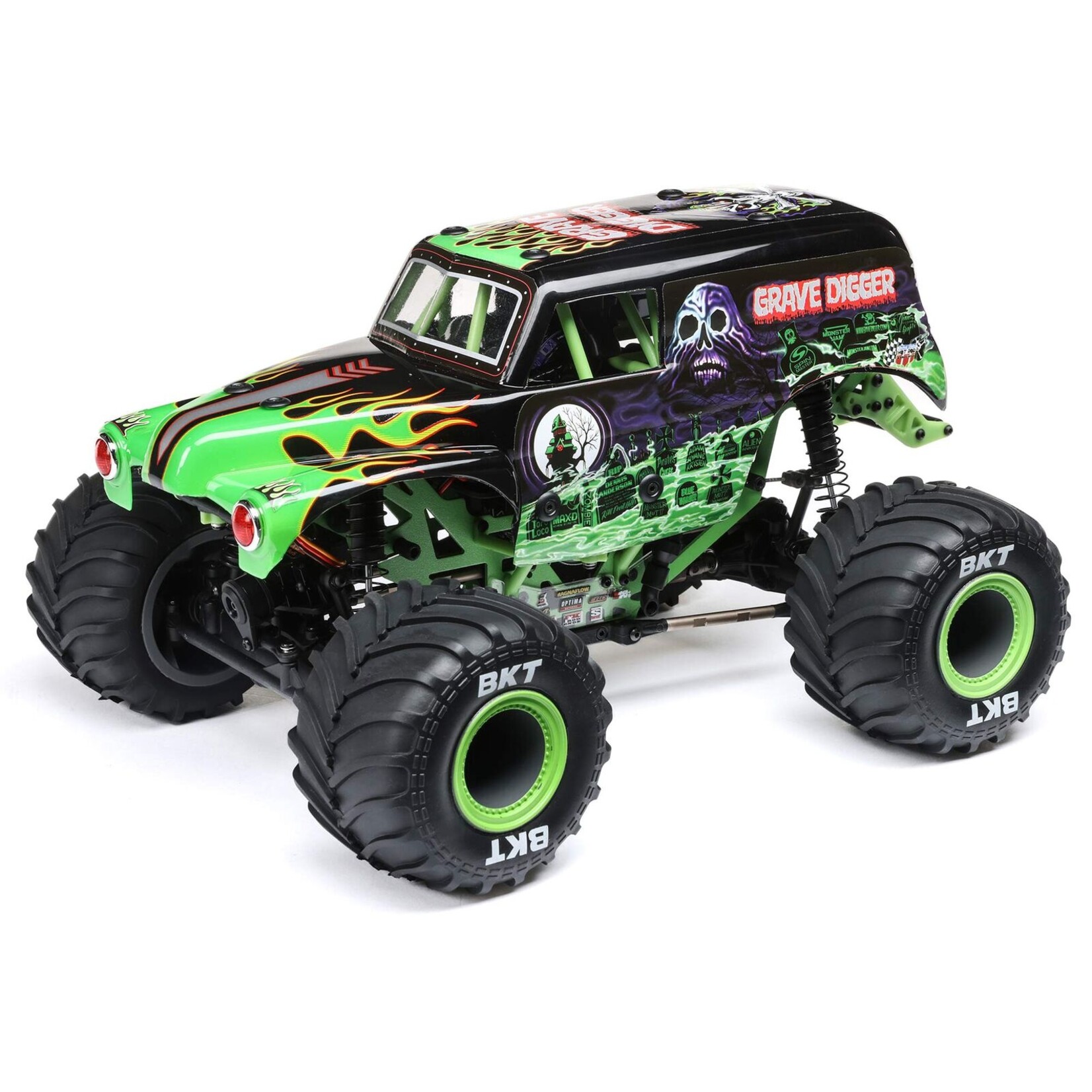 Losi LOS01026T1 - Mini LMT 4WD Brushed RTR Monster Truck Grave Digger