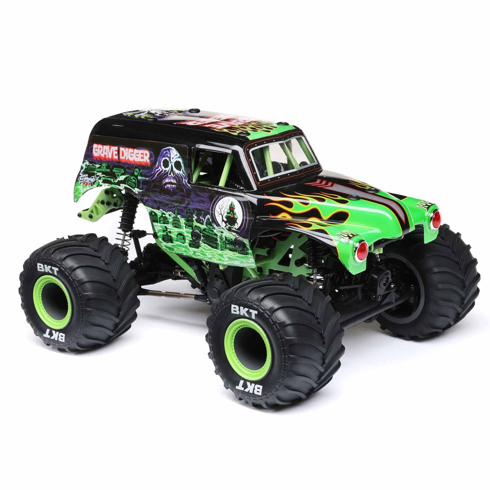 Losi LOS01026T1 - Mini LMT 4WD Brushed RTR Monster Truck Grave Digger