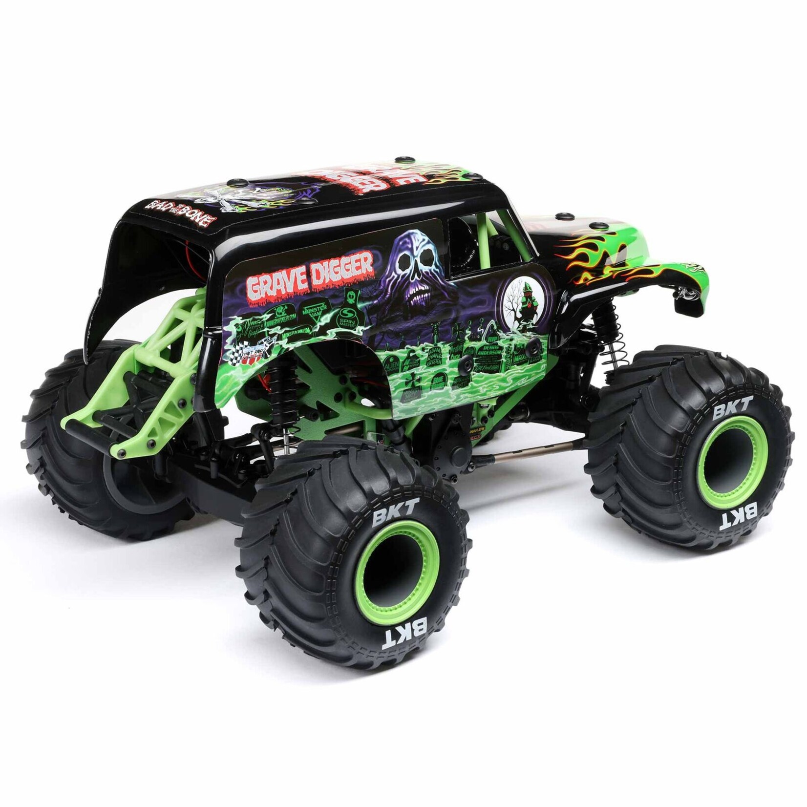 Losi LOS01026T1 - Mini LMT 4WD Brushed RTR Monster Truck Grave Digger
