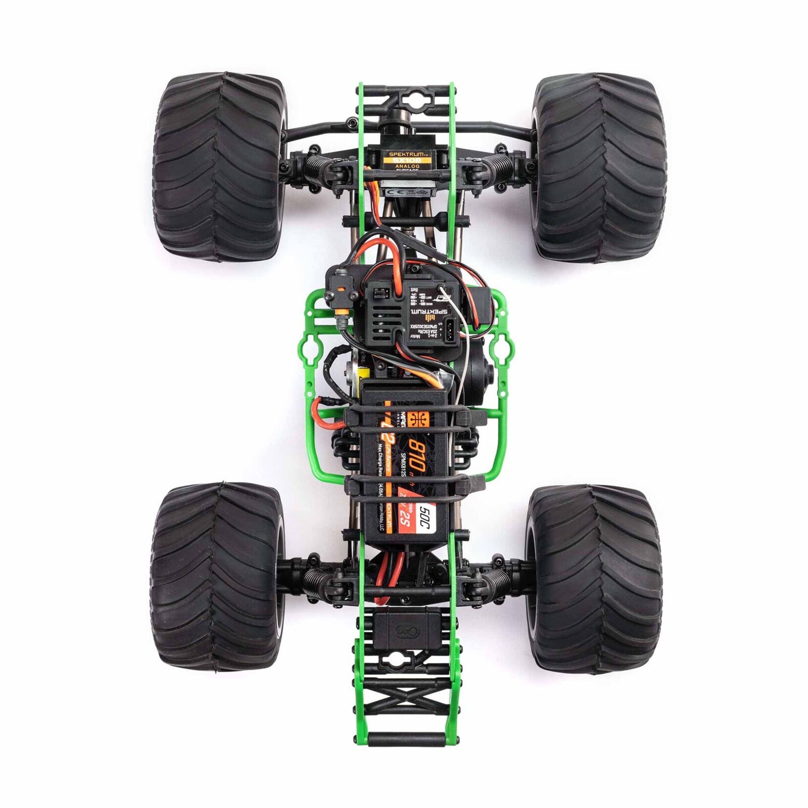 Losi LOS01026T1 - Mini LMT 4WD Brushed RTR Monster Truck Grave Digger