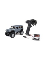 Axial 1/24 SCX24 Jeep Wrangler JLU 4X4 Rock Crawler Brushed, RTR - Gray