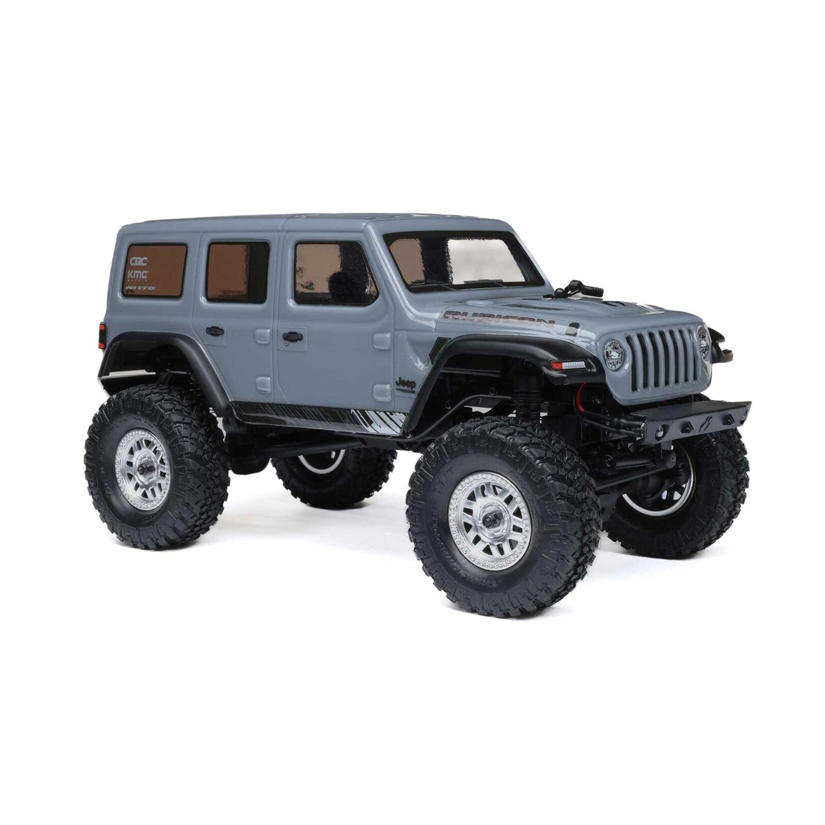 Axial 1/24 SCX24 Jeep Wrangler JLU 4X4 Rock Crawler Brushed, RTR - Gray