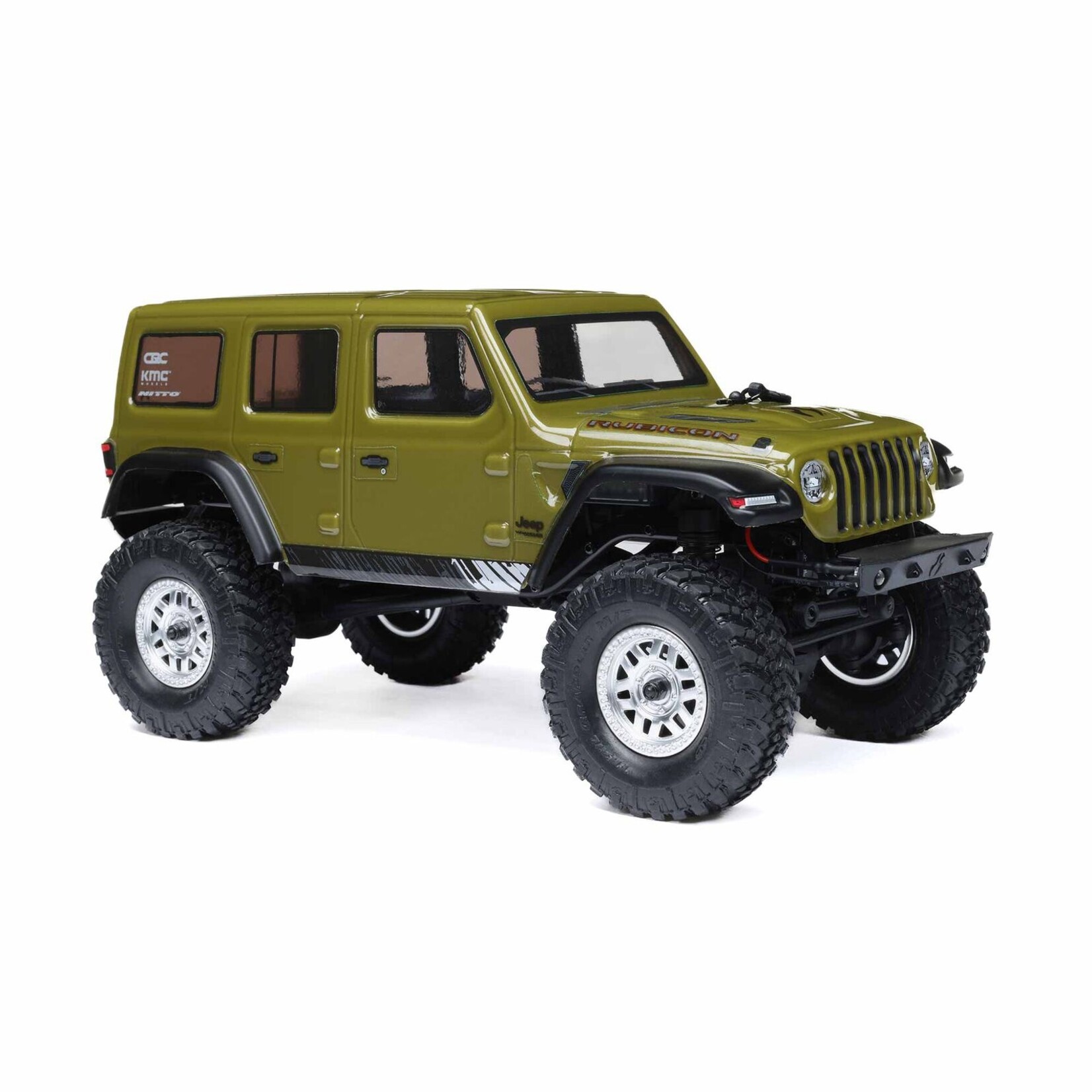 Axial 1/24 SCX24 Jeep Wrangler JLU 4X4 Rock Crawler Brushed, RTR - Green