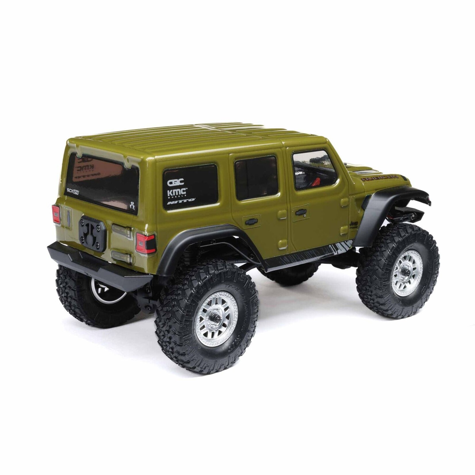 Axial 1/24 SCX24 Jeep Wrangler JLU 4X4 Rock Crawler Brushed, RTR - Green