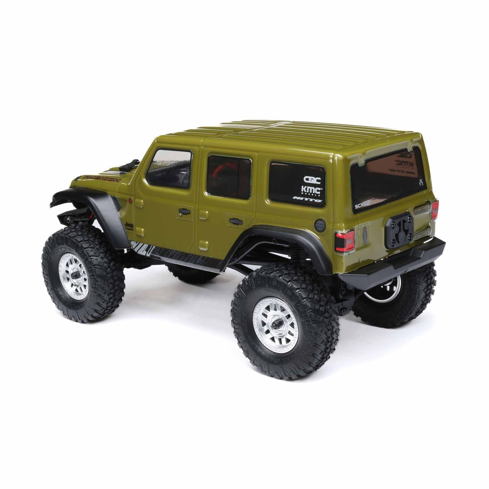 Axial 1/24 SCX24 Jeep Wrangler JLU 4X4 Rock Crawler Brushed, RTR - Green