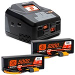 Spektrum Smart Powerstage 6S Surface Bundle - 5000mAh 3S IC5 LiPo Battery IC5 & S2100 Charger