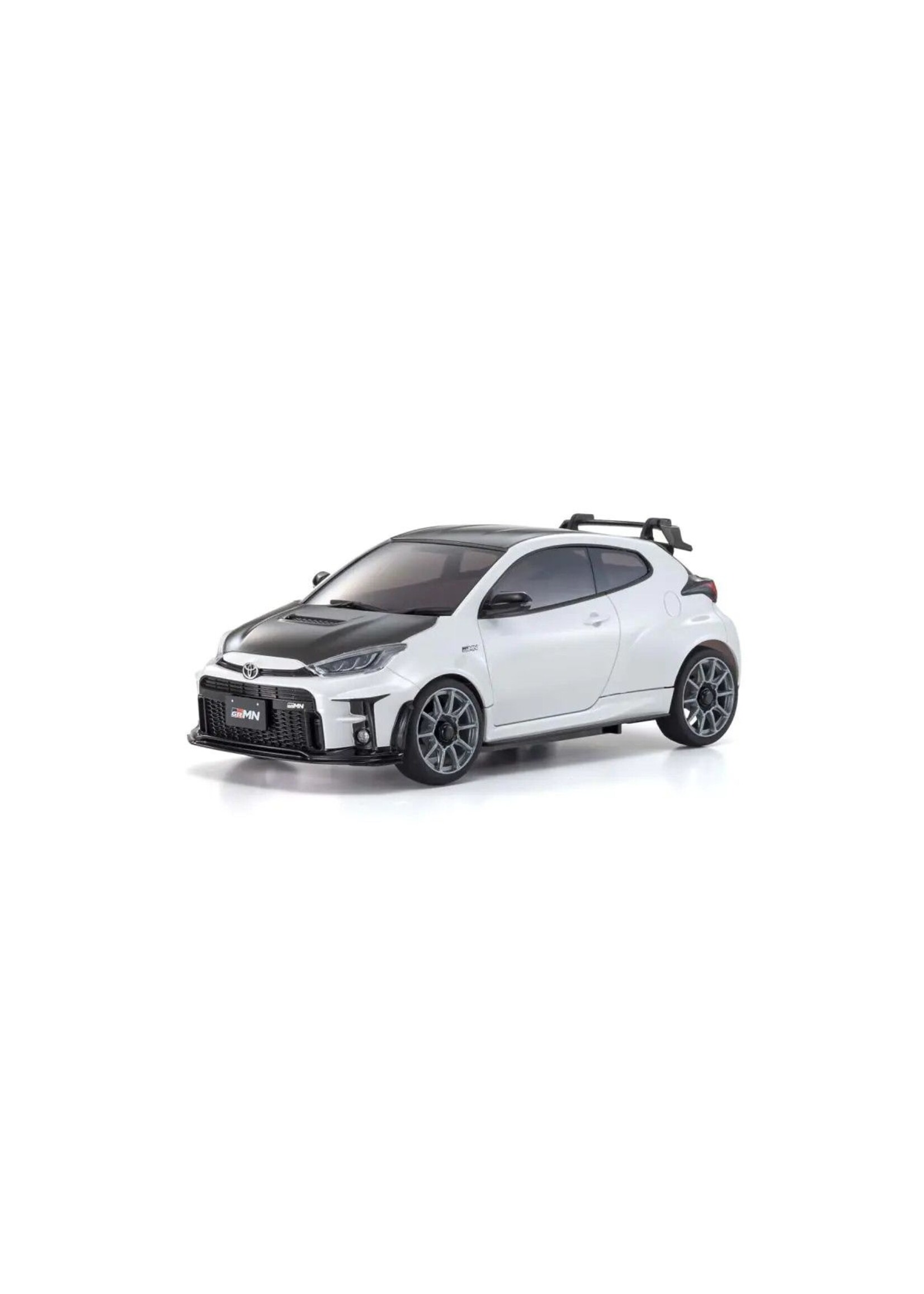 Kyosho MINI-Z AWD Toyota GRMN Yaris Circuit Package, Readyset - Pearl White