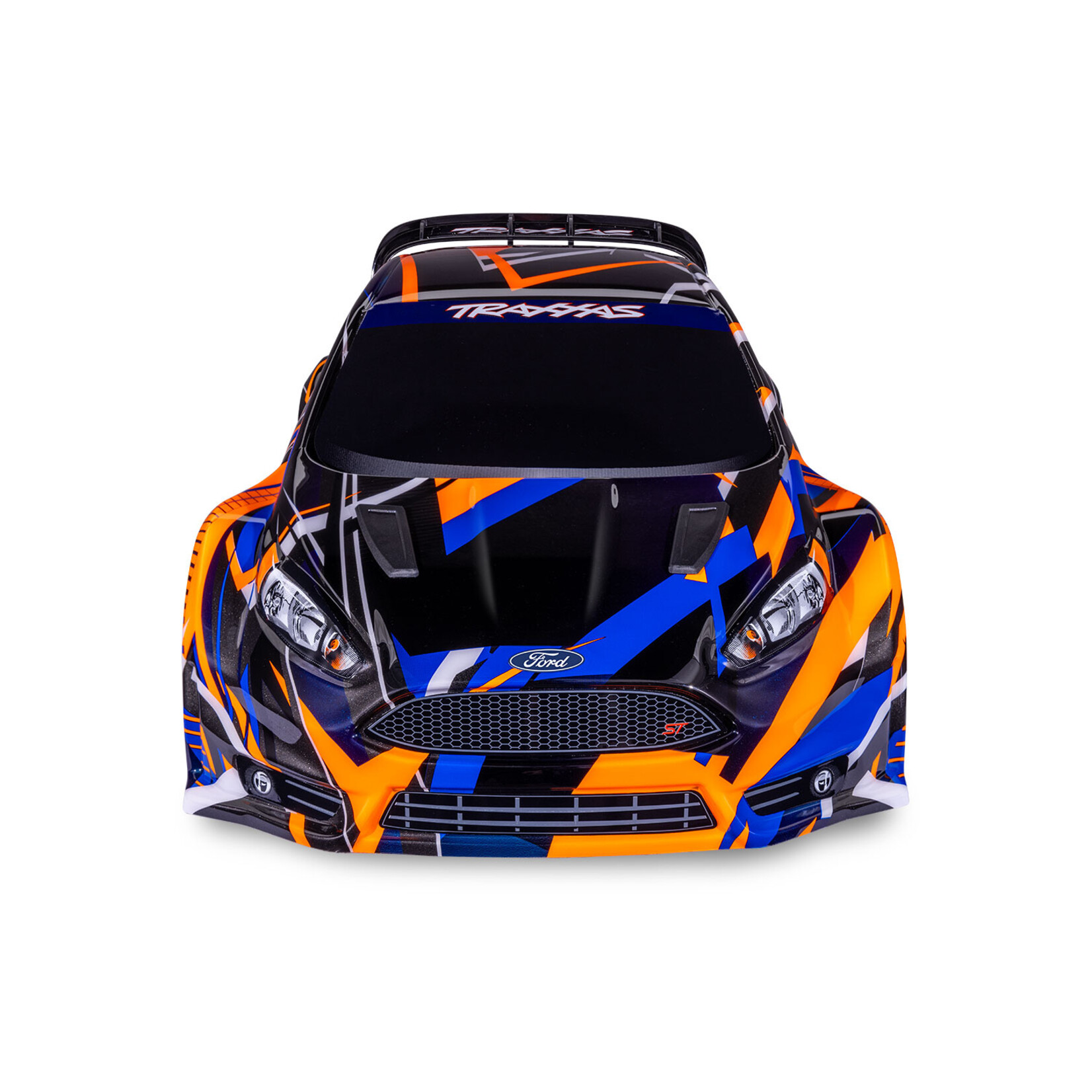 Traxxas TRA 742764ORNG Ford Fiesta ST Rally VXL Orange
